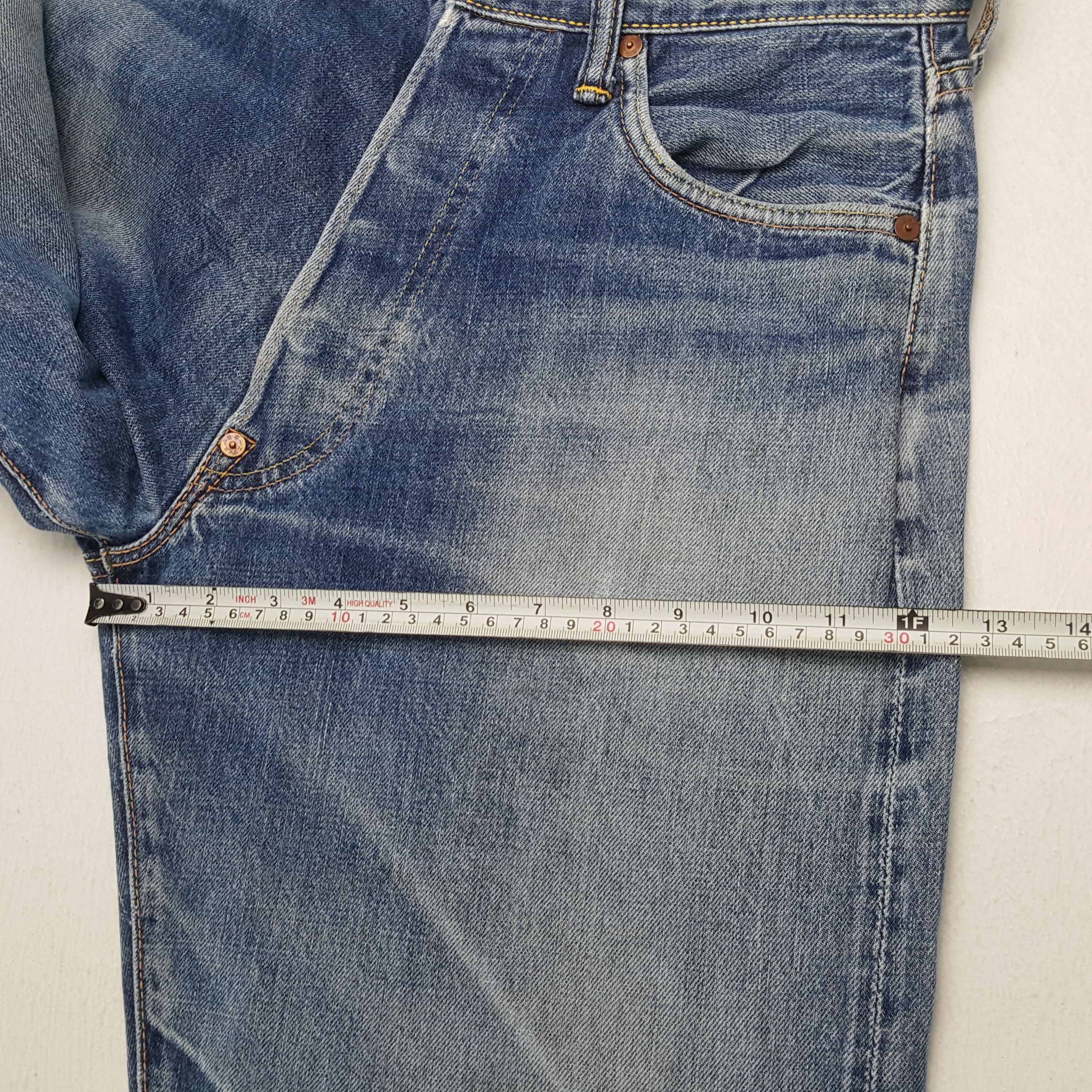 Evisu × Japanese Brand × Vintage EVISU Japanese Brand Streetwear Custom Daicock Jeans Size US 28 / EU 44 - 9 Thumbnail