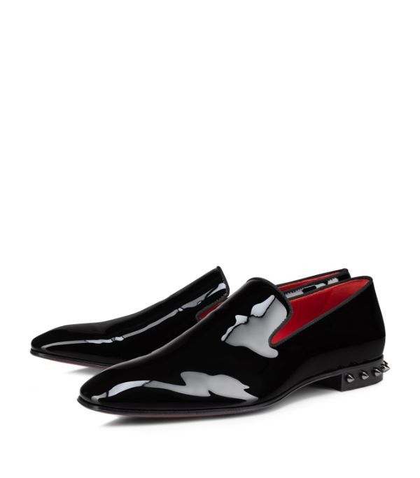 Christian Louboutin o1bcso1str1024 Marquees Flat in Black Size US 9 / EU 42 - 2 Thumbnail