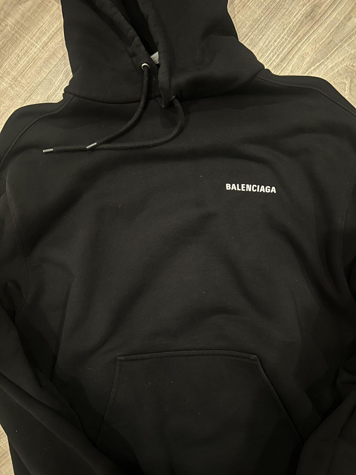 Balenciaga BALENCIAGA BACK HOODIE REGULAR FIT Size US S / EU 44-46 / 1 - 8 Thumbnail