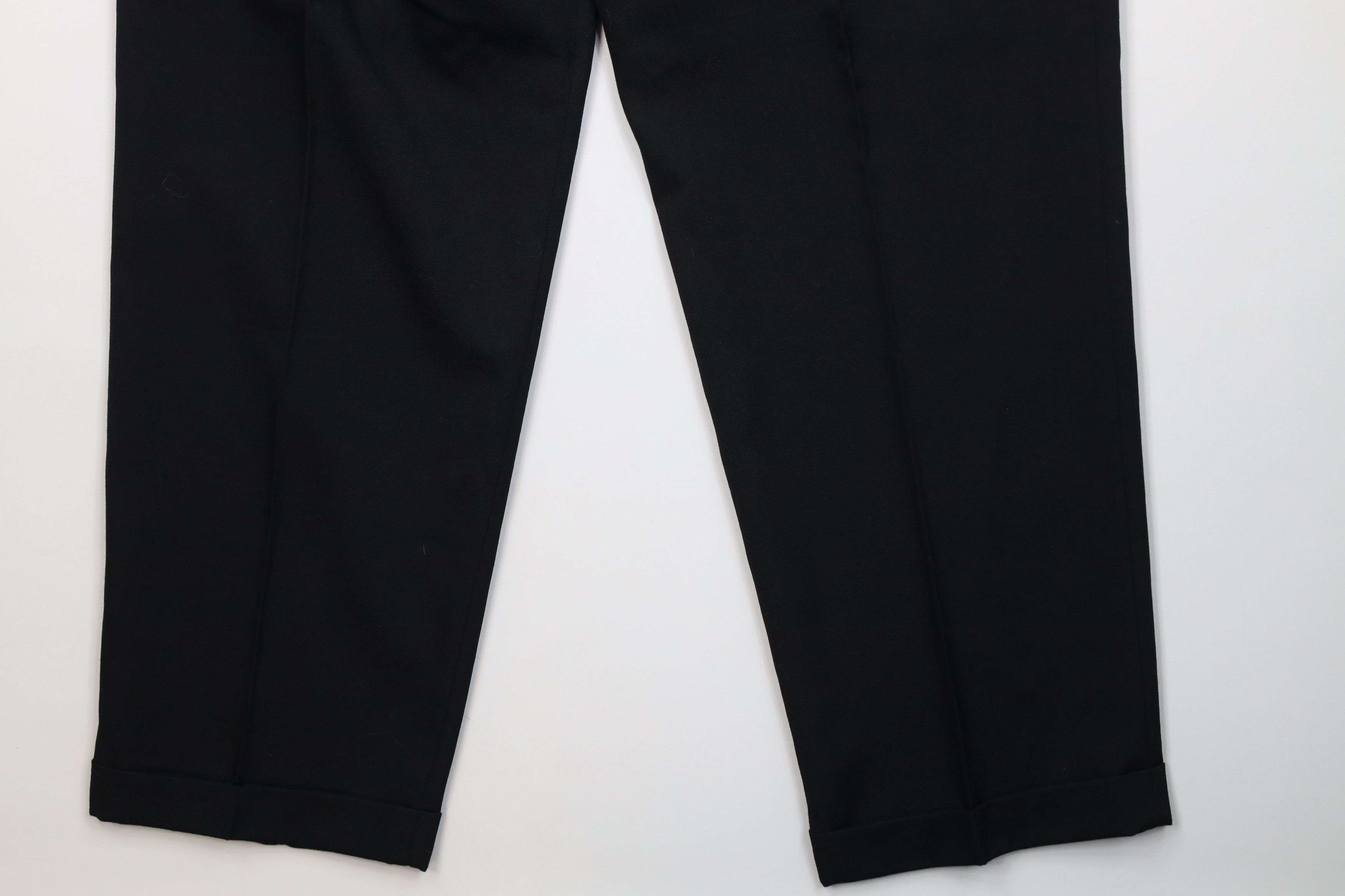Vintage Vintage 90s Streetwear Wool Blend Knit Wide Leg Chino Pants Size US 34 / EU 50 - 13 Thumbnail