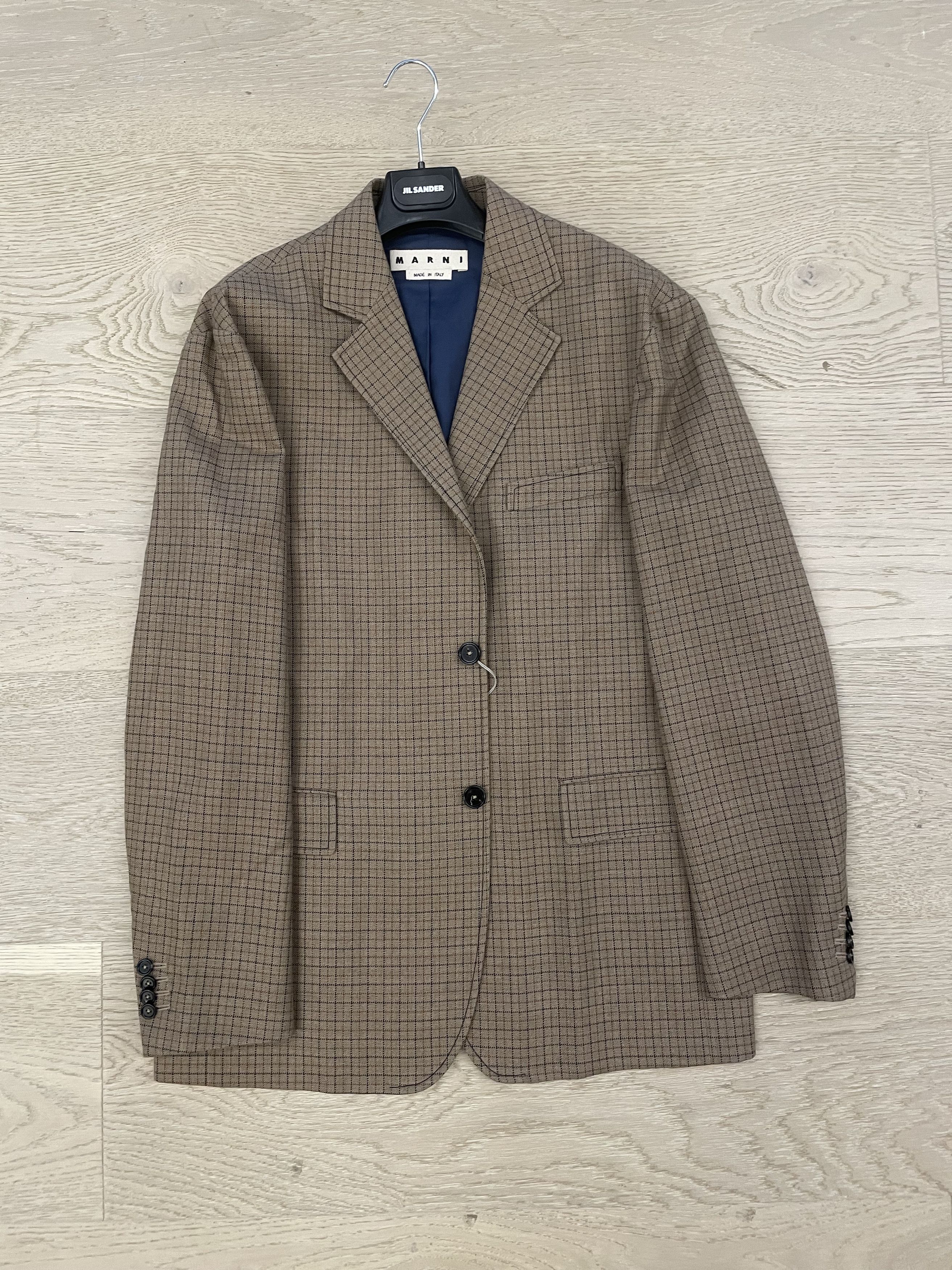 Marni Brown Wool Blazer