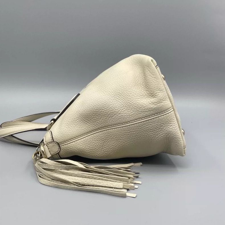 Gucci Gucci Soho Fringe Handbag with Strap-2505 Size ONE SIZE - 4 Thumbnail