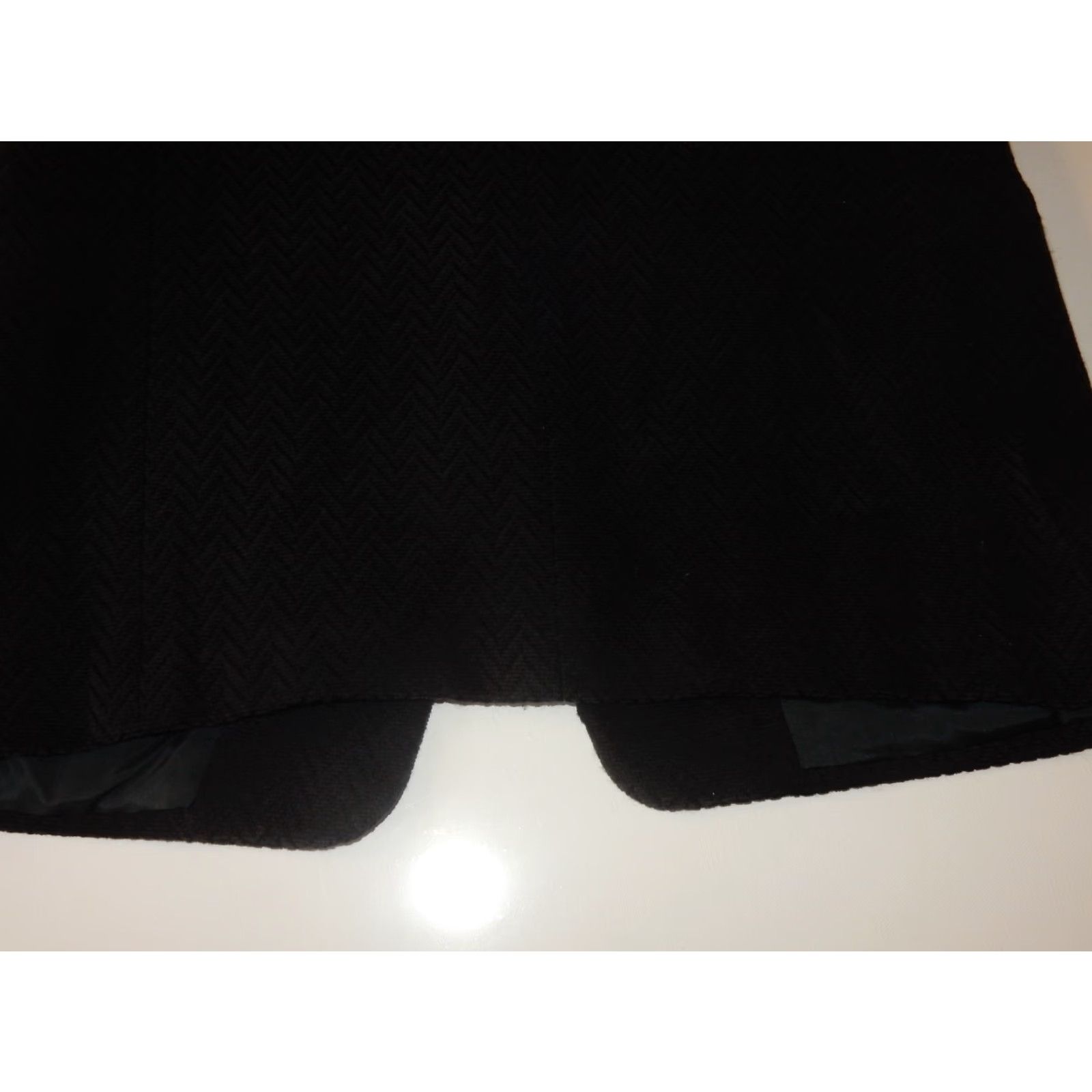 Avenue MANI Men’s Blazer Sport Coat Jacket 38R Black Velvet/Velour Saks Fifth Avenue Mens Dress Coat Size 38R - 4 Thumbnail