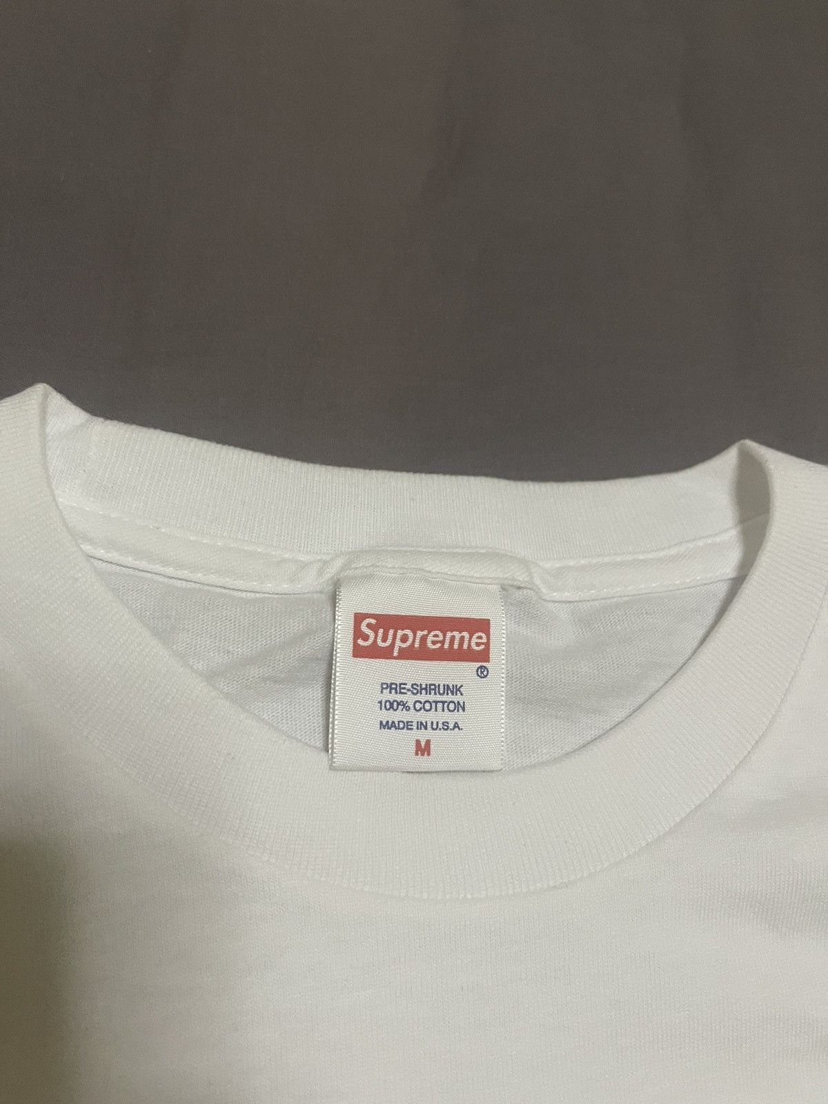 Supreme Supreme white morrissey photo tee T-shirt Size US M / EU 48-50 / 2 - 4 Thumbnail