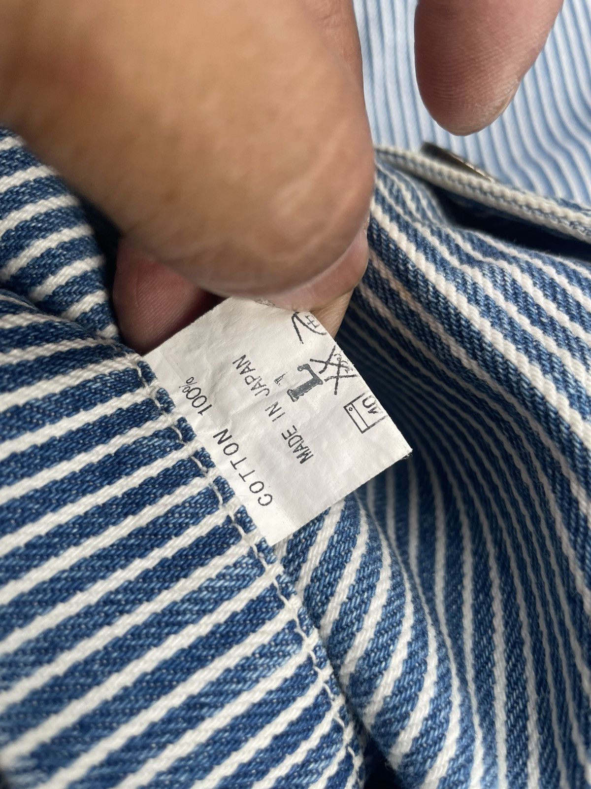 Japanese Brand Vintage Sunny Side Up Hickory Shawl Jacket Size US L / EU 52-54 / 3 - 14 Thumbnail