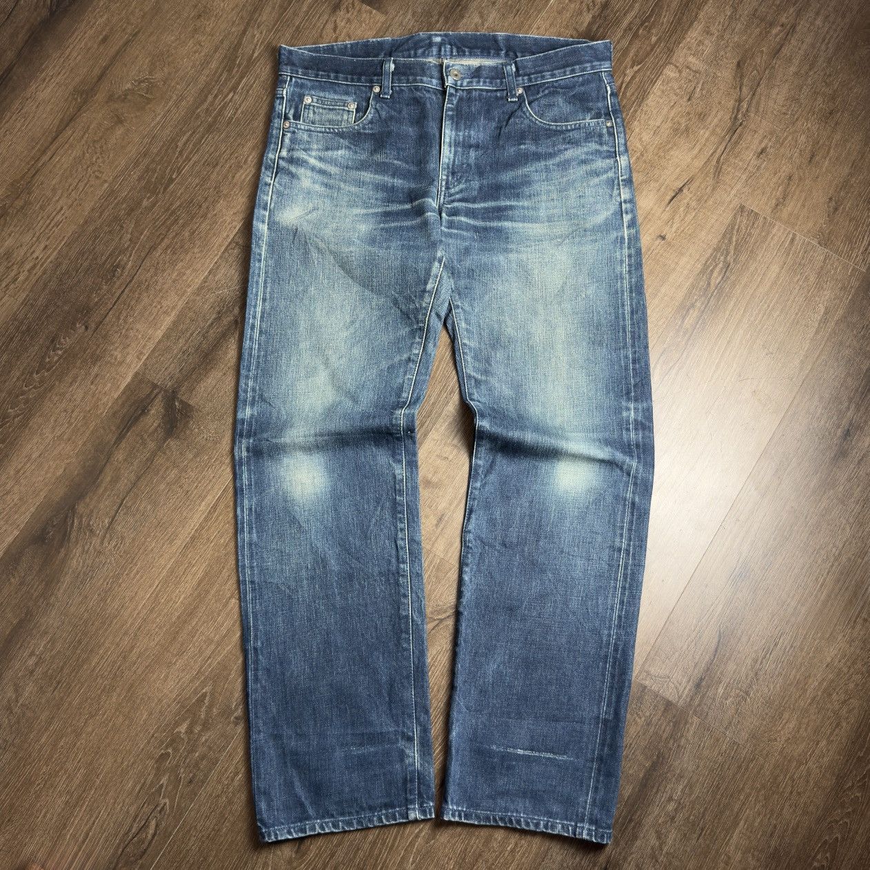 Neighborhood Neighborhood 02 Savage Washed Narrow Jeans. Size US 35 - 1 Thumbnail