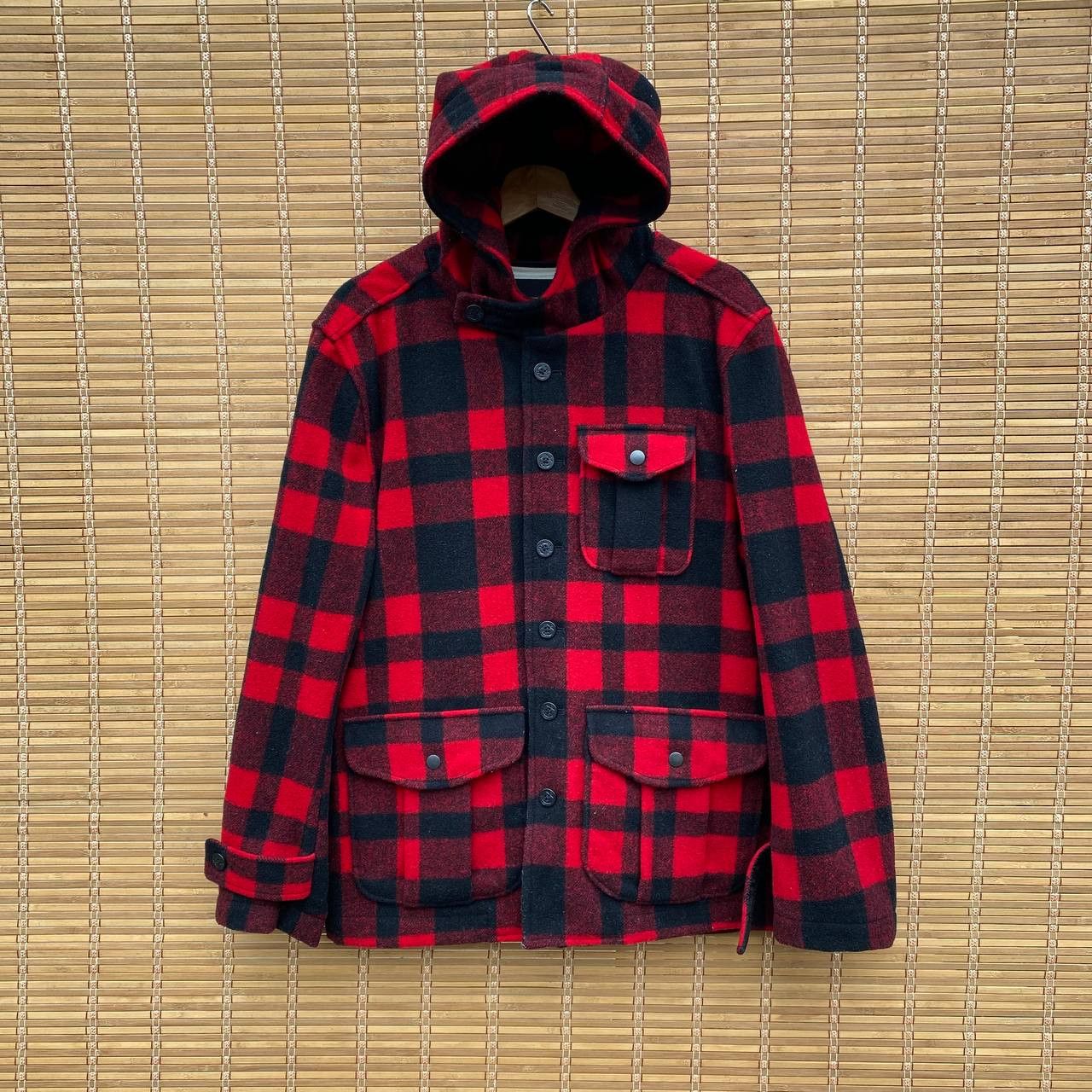 Filson × The Real McCoy's REALWORDS GOTHIC JAPANESE TARTANRED ARMY HOODIE FILSON STYLE Size US L / EU 52-54 / 3 - 1 Thumbnail