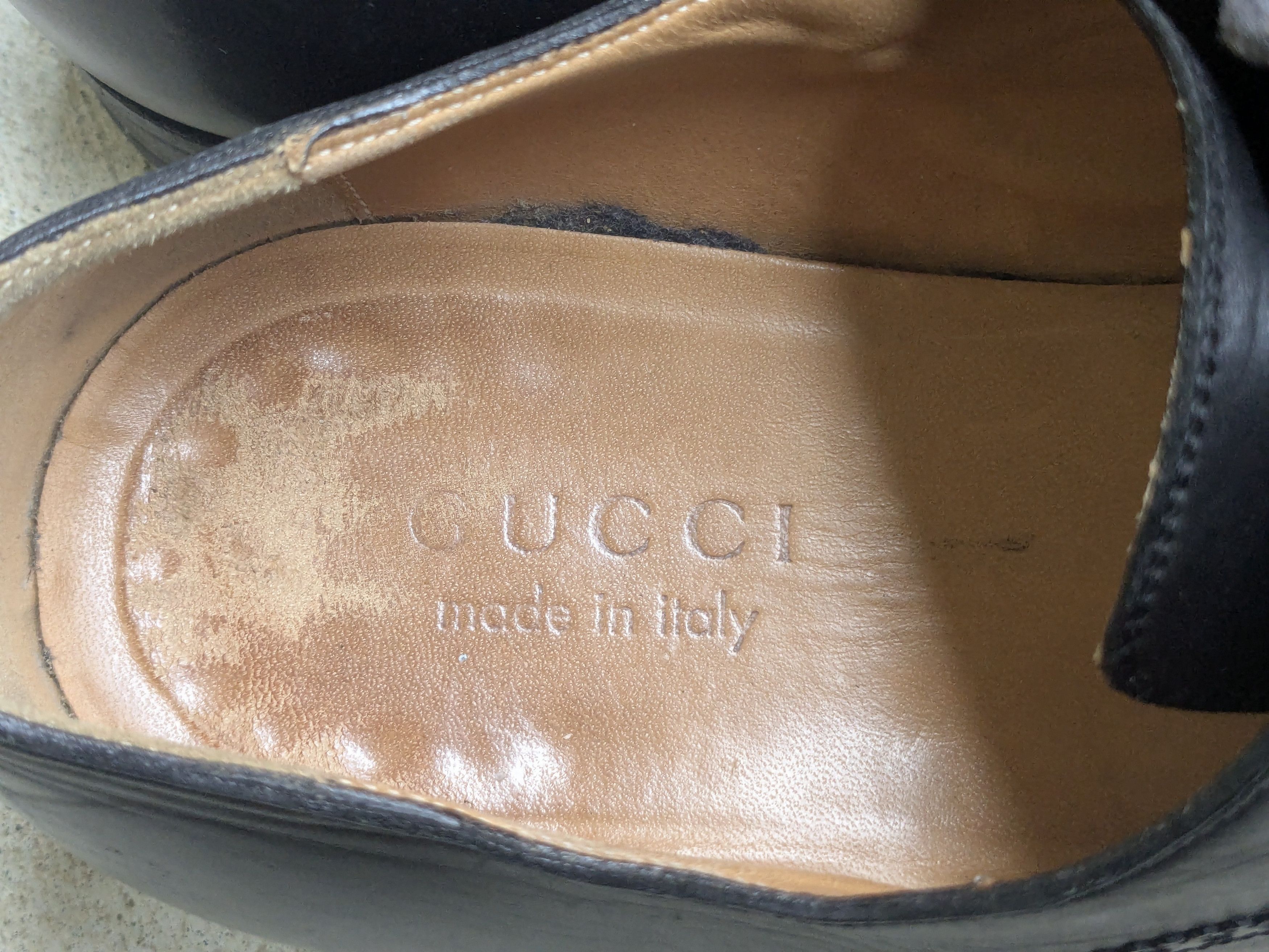 Gucci Gucci Oxfords Brogues Black 10 Lace Up Italy Size US 10 / EU 43 - 17 Thumbnail
