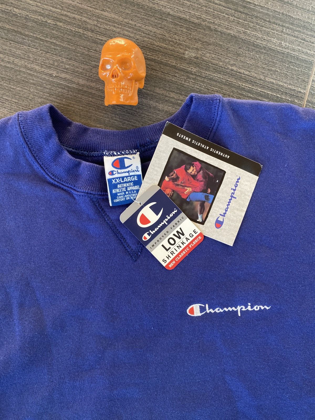 Champion × Vintage 90s Champion sweatshirt XXL nwt Size US XXL / EU 58 / 5 - 1 Thumbnail