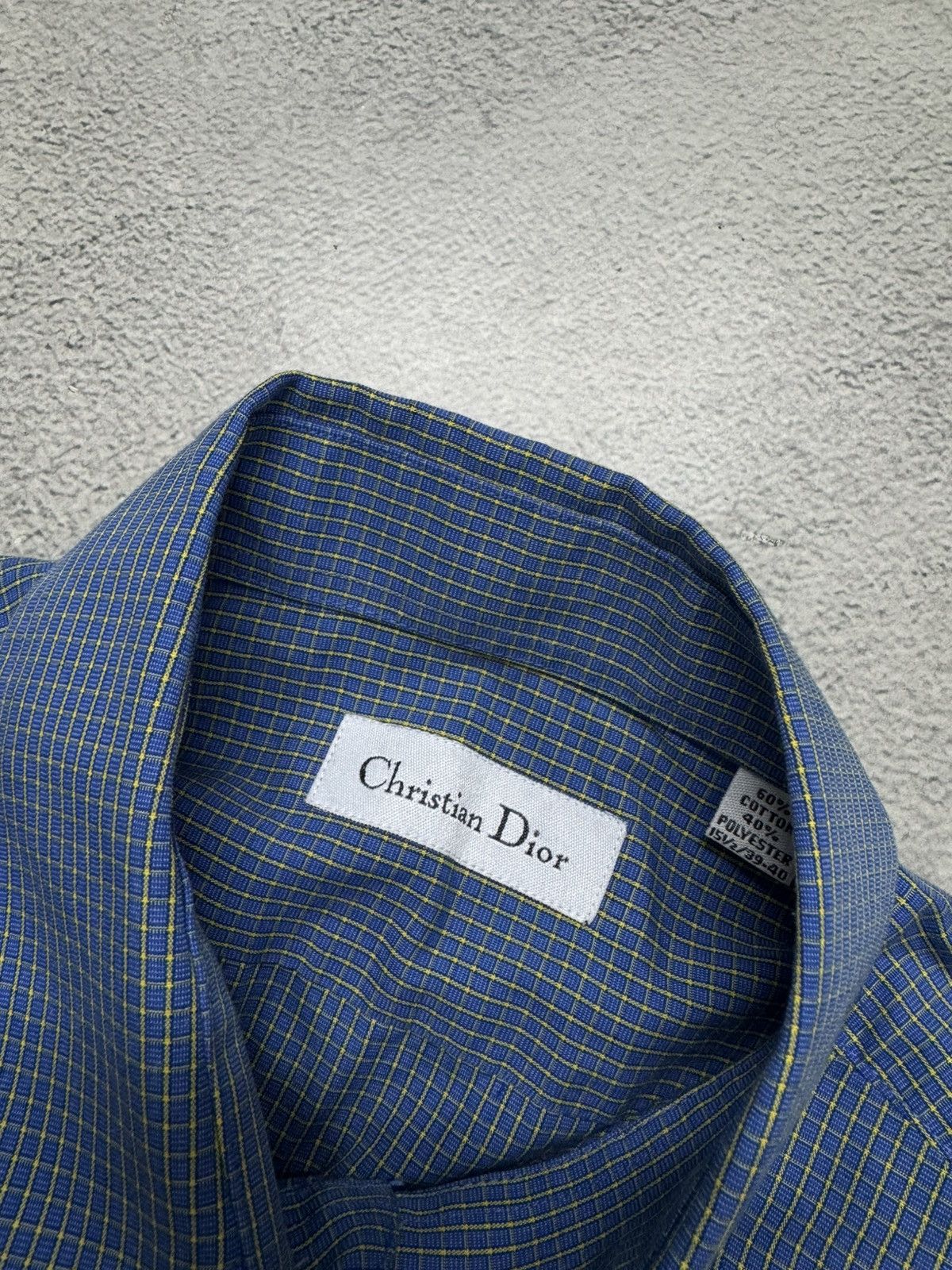 Dior Vintage Christian Dior Luxury Shirt Size US M / EU 48-50 / 2 - 8 Thumbnail
