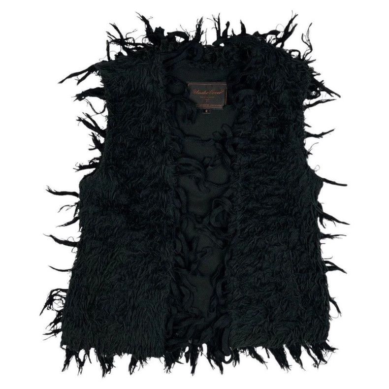 UNDERCOVER size 2 06 SS « T » Fur Vest Jacket 2505-Nextarr