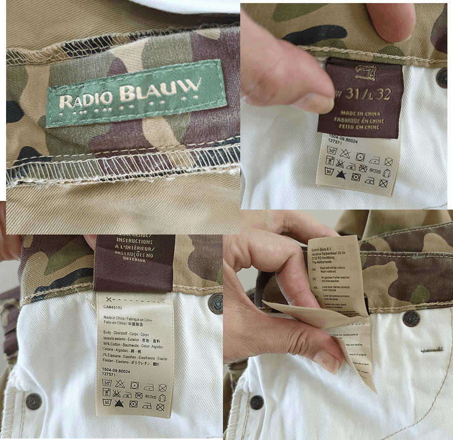 Scotch & Soda Scotch And Soda Camo Pants Size US 30 / EU 46 - 8 Thumbnail