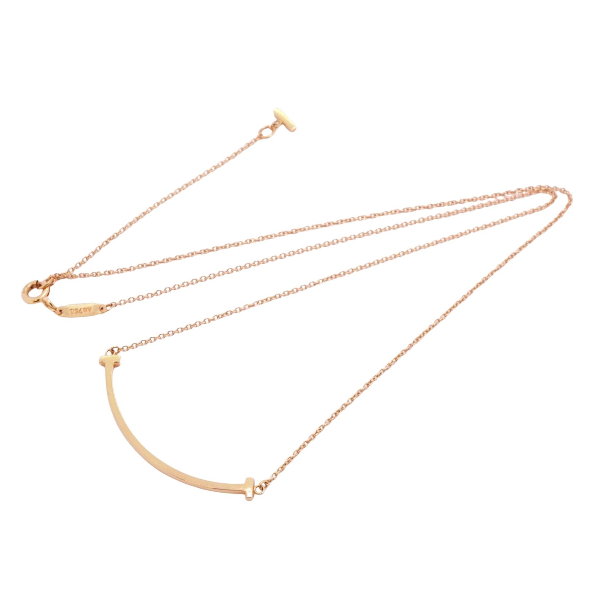 Tiffany & Co. Tiffany & Co T Smile necklace Size ONE SIZE - 1 Thumbnail