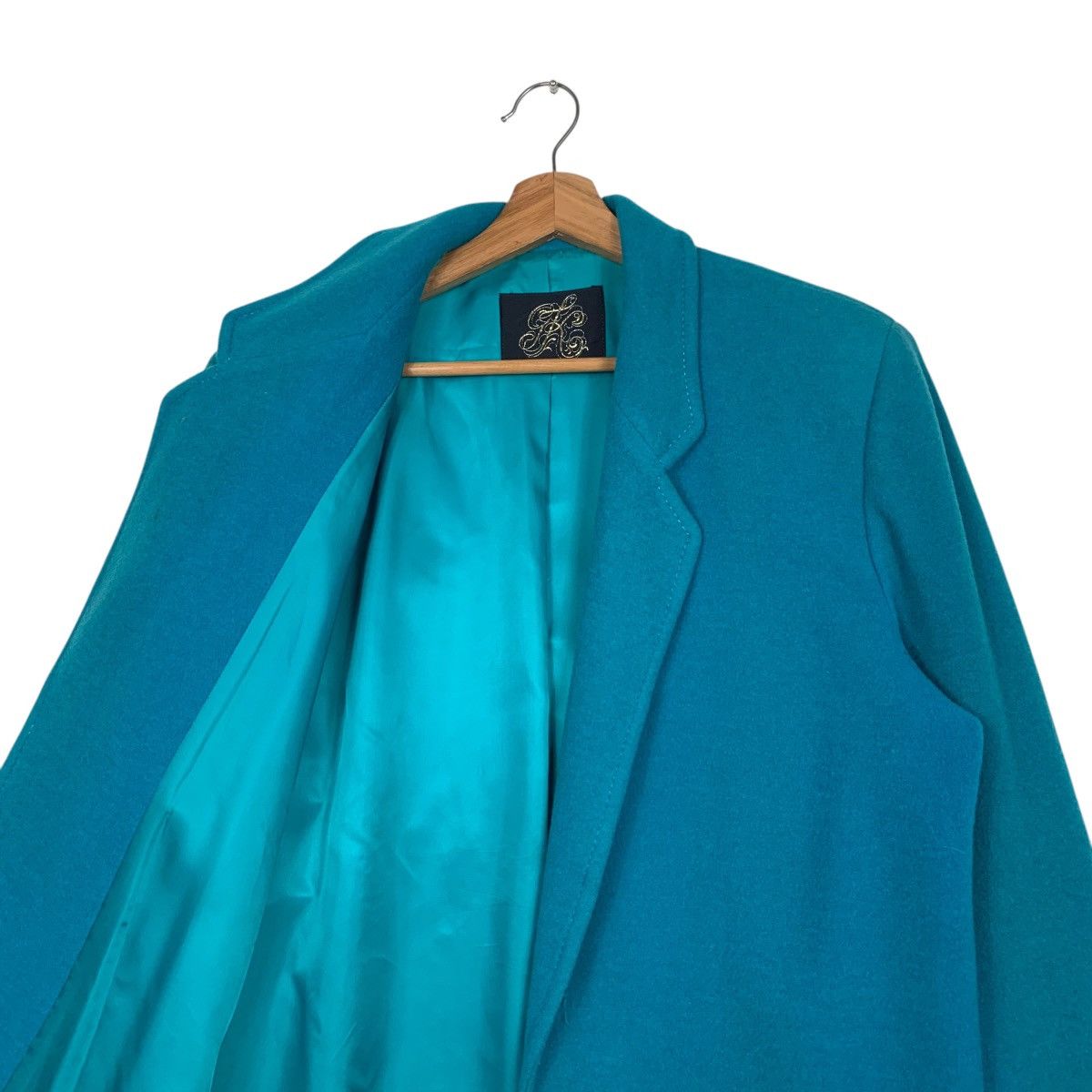 Karl Kani KARL KANI Leopard & Tiger Logo Wool Coat Jacket #2034-C88 Size ONE SIZE - 10 Thumbnail
