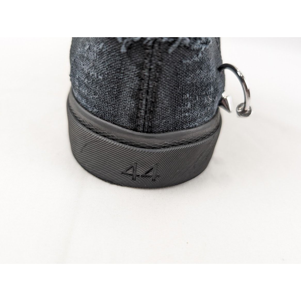 Balenciaga o1rshd1 Destroy Paris High Top Sneakers in Black Size US 11 / EU 44 - 11 Thumbnail