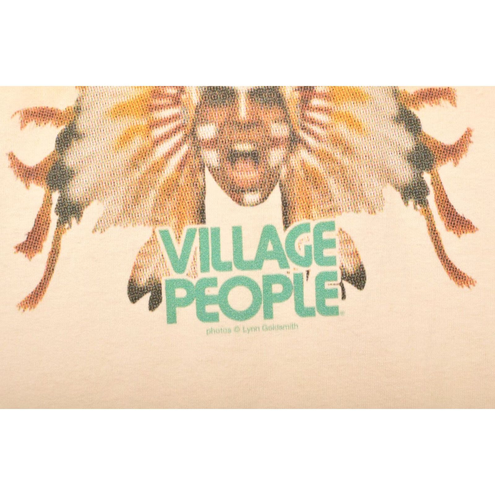 Vintage Alstyle Apparel Activewear Village People Macho Man Vintage Disco T-Shirt M Ivory Mens Short Sleeve 100% Cotton Vintage Disco Size US M / EU 48-50 / 2 - 3 Thumbnail