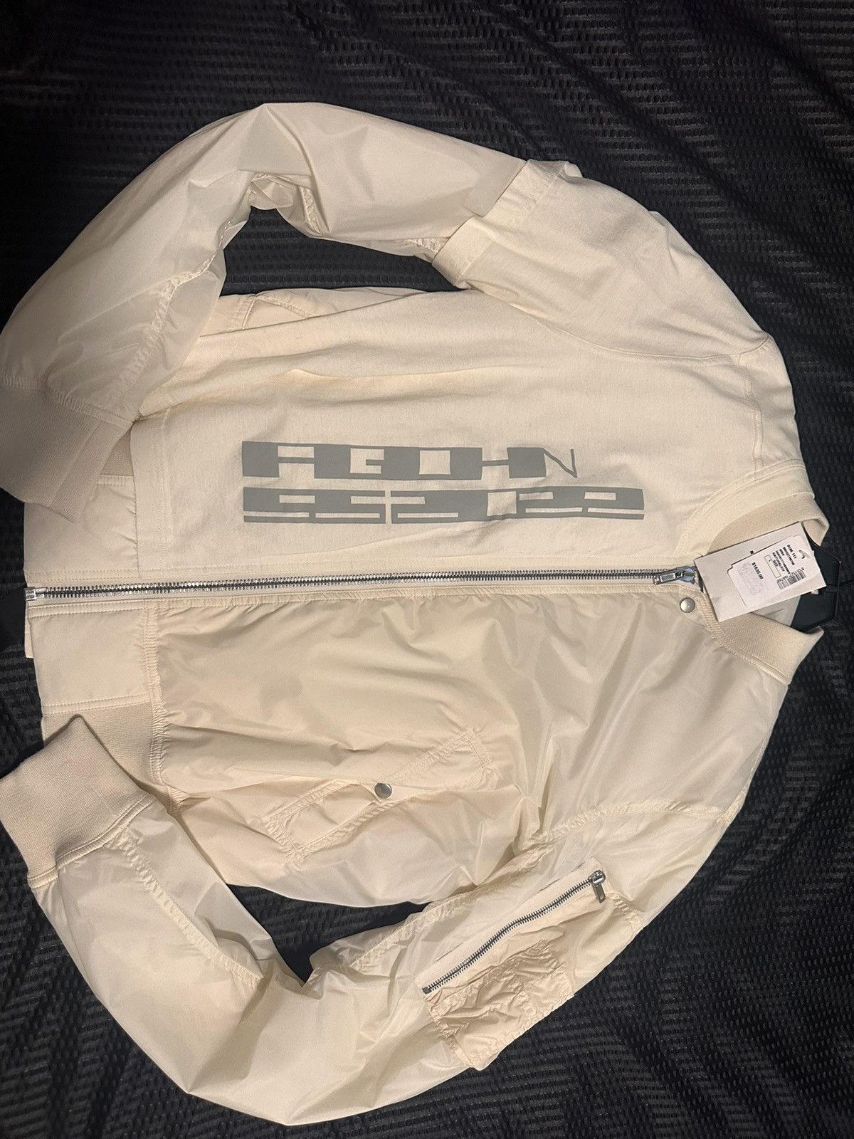Rick Owens Drkshdw Flight Bomber Jacket DRKSHDW by Rick Size US L / EU 52-54 / 3 - 4 Thumbnail