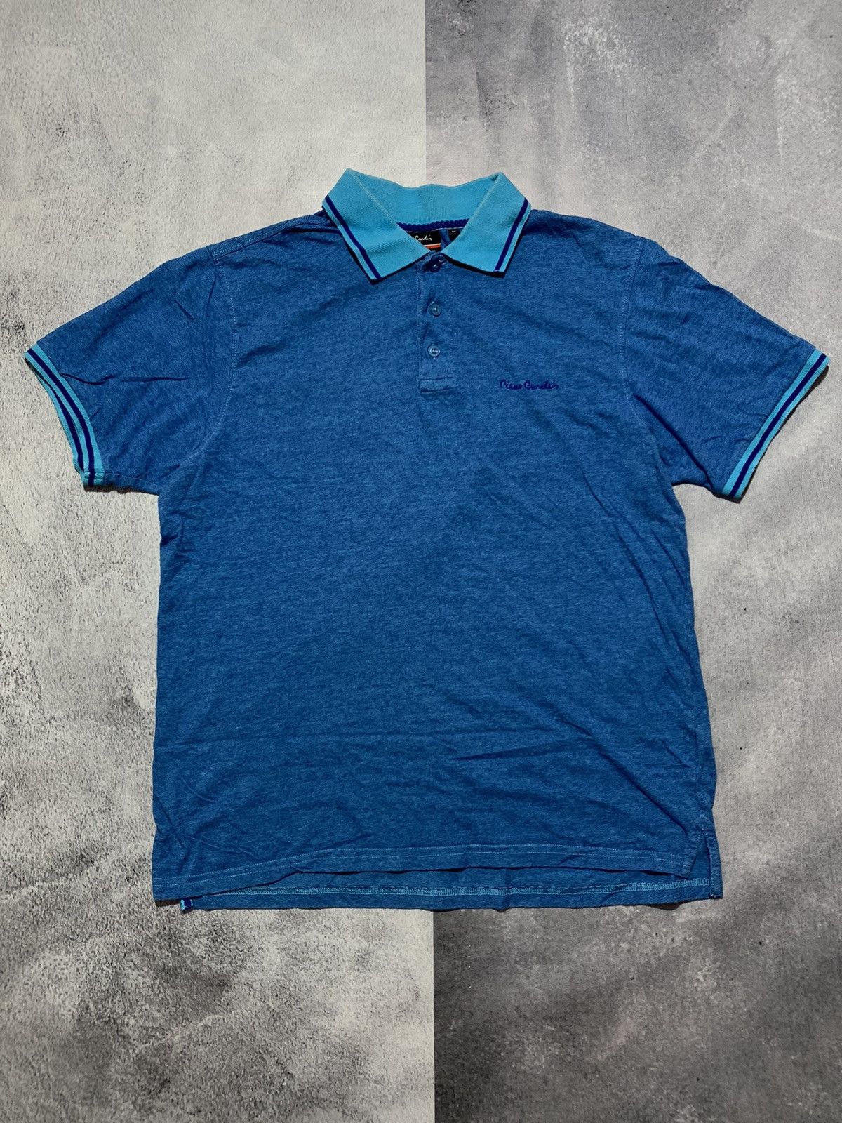Pierre Cardin × Vintage Vintage Y2K Pierre Cardin 1/4 button polos tee size L Size US L / EU 52-54 / 3 - 1 Thumbnail