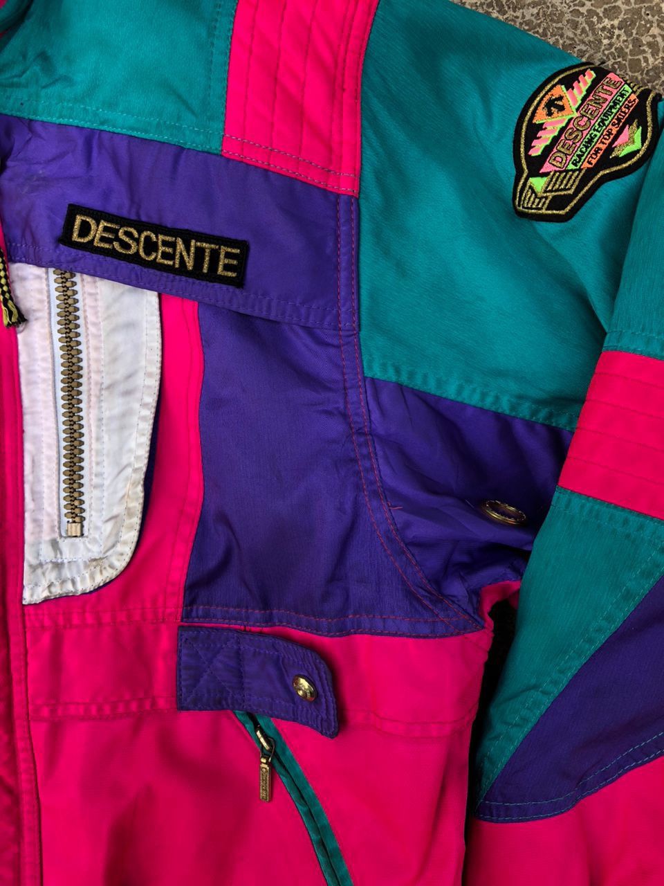 Descente × Vintage Vintage Descente Skiers Jacket Size US L / EU 52-54 / 3 - 3 Thumbnail
