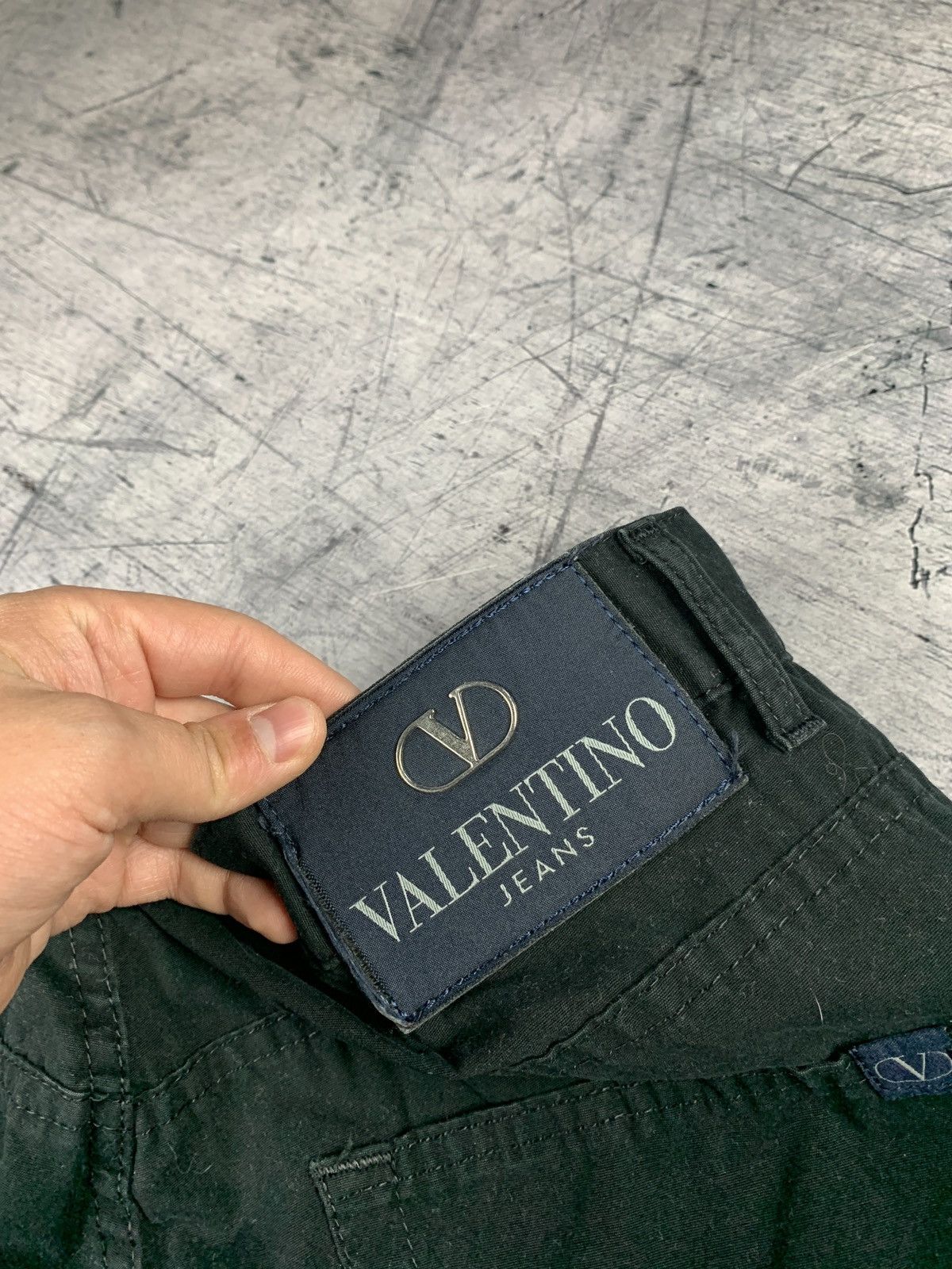 Valentino Designer Valentino Men’s Vintage Straight Jeans Sz 34 Black Size US 34 / EU 50 - 4 Thumbnail