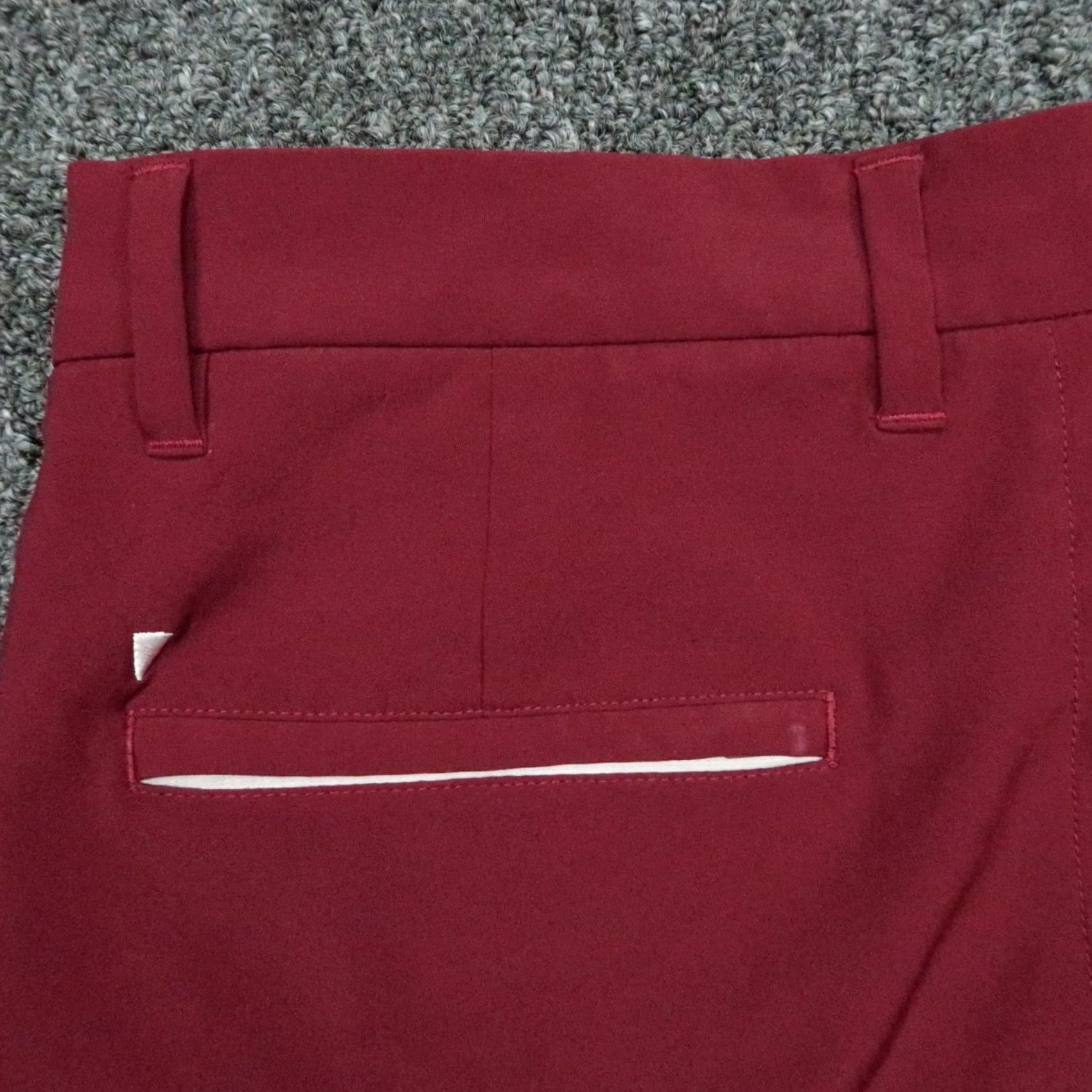 Vintage Primo Golf Pants Mens 30 Regular Red Stretch Lightweight 30x30 Tapered Front Slash Pocket Chino Pants Mens Regular XS? Size US 30 / EU 46 - 7 Thumbnail