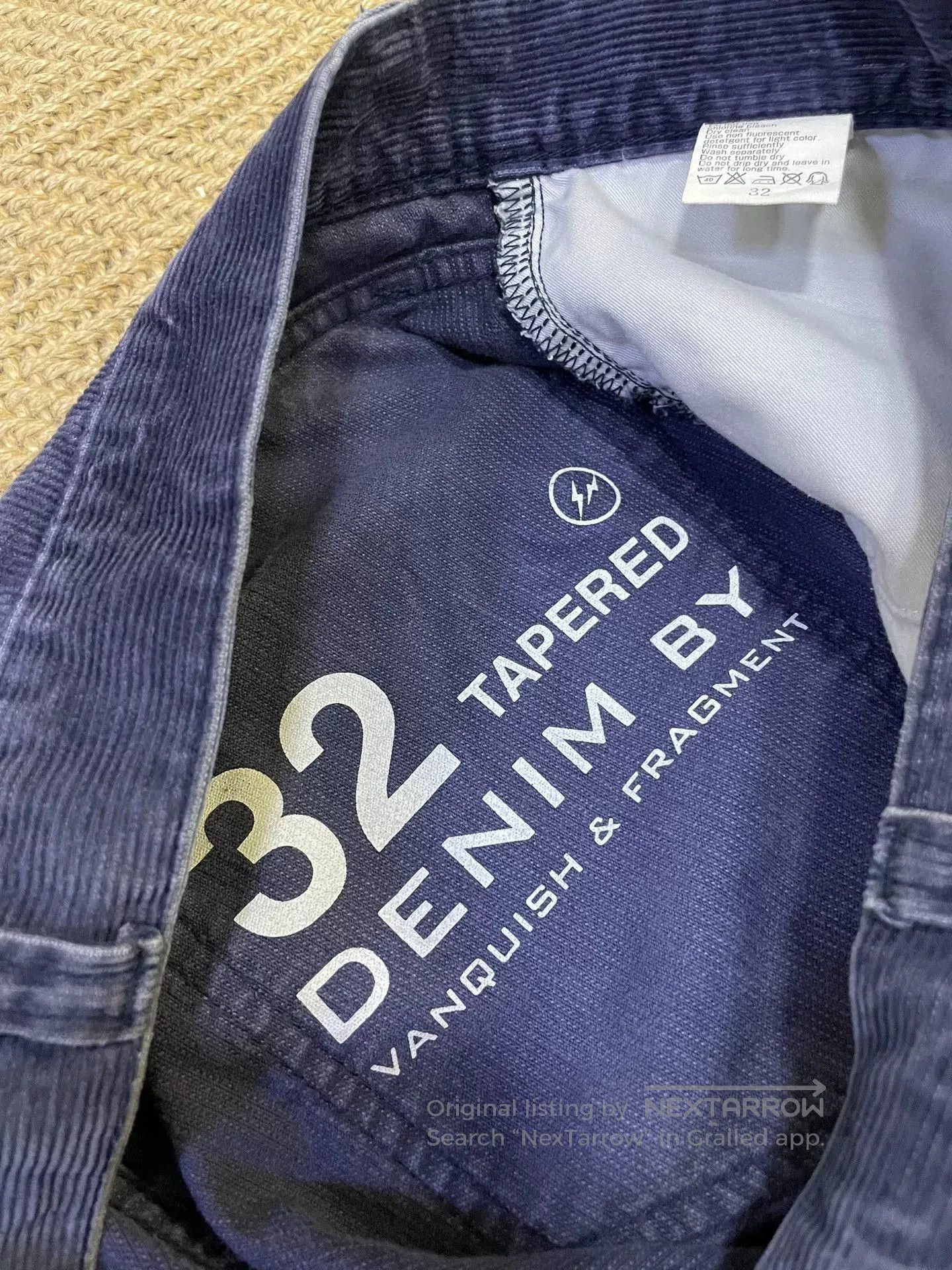 Vanquish denim by vanquish & fragment corduroy pants. Size US 32 / EU 48 - 9 Thumbnail