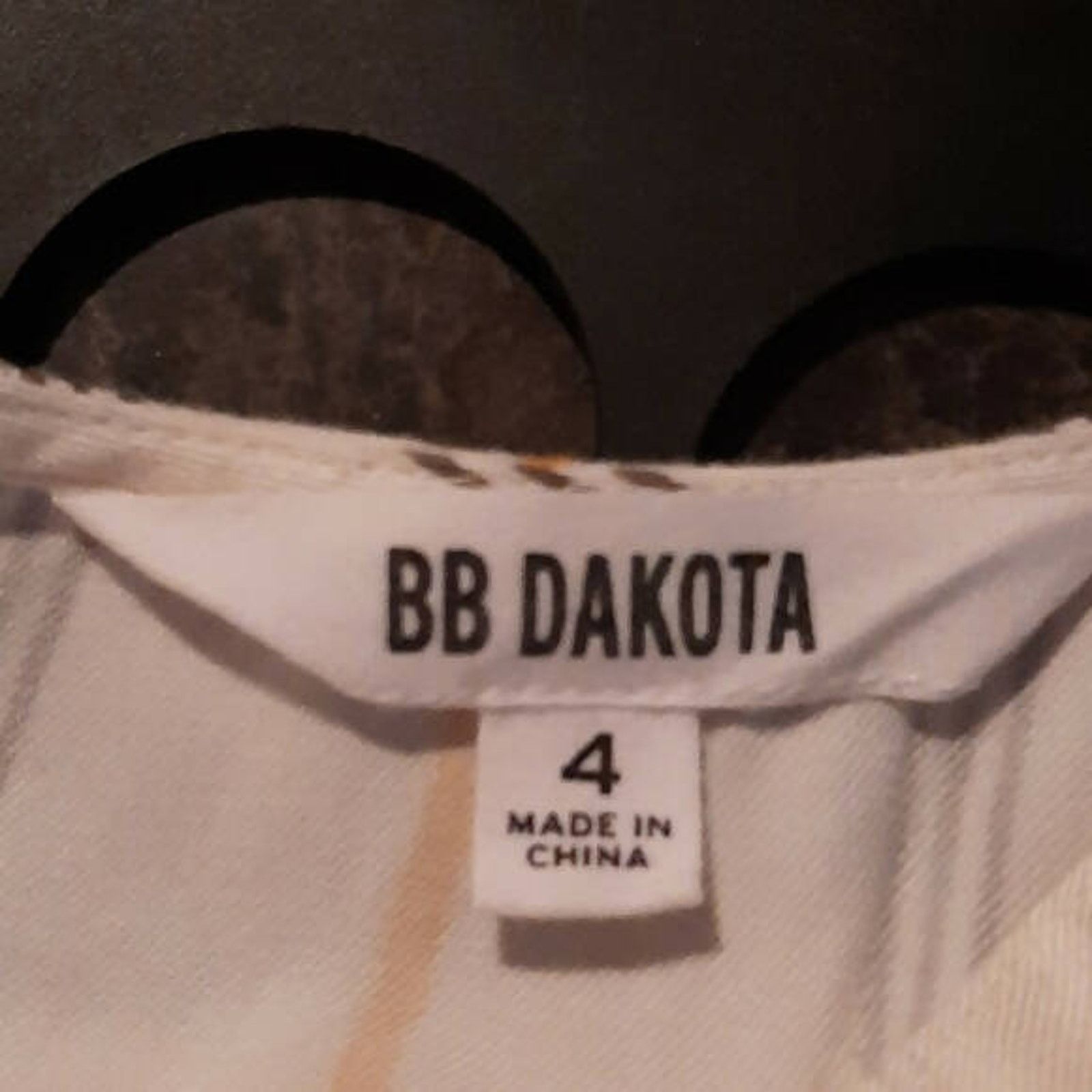 BB Dakota BB Dakota Rayon Belted Jumpsuit - Stripes - White Multi Size 27" / US 4 / IT 40 - 6 Thumbnail
