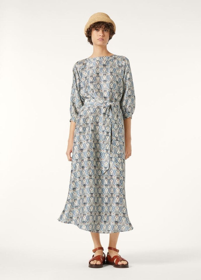 Loro Piana o1srvl11e0526 FAP6652 Mina Dress in Multicolor Size S / US 4 / IT 40 - 2 Thumbnail