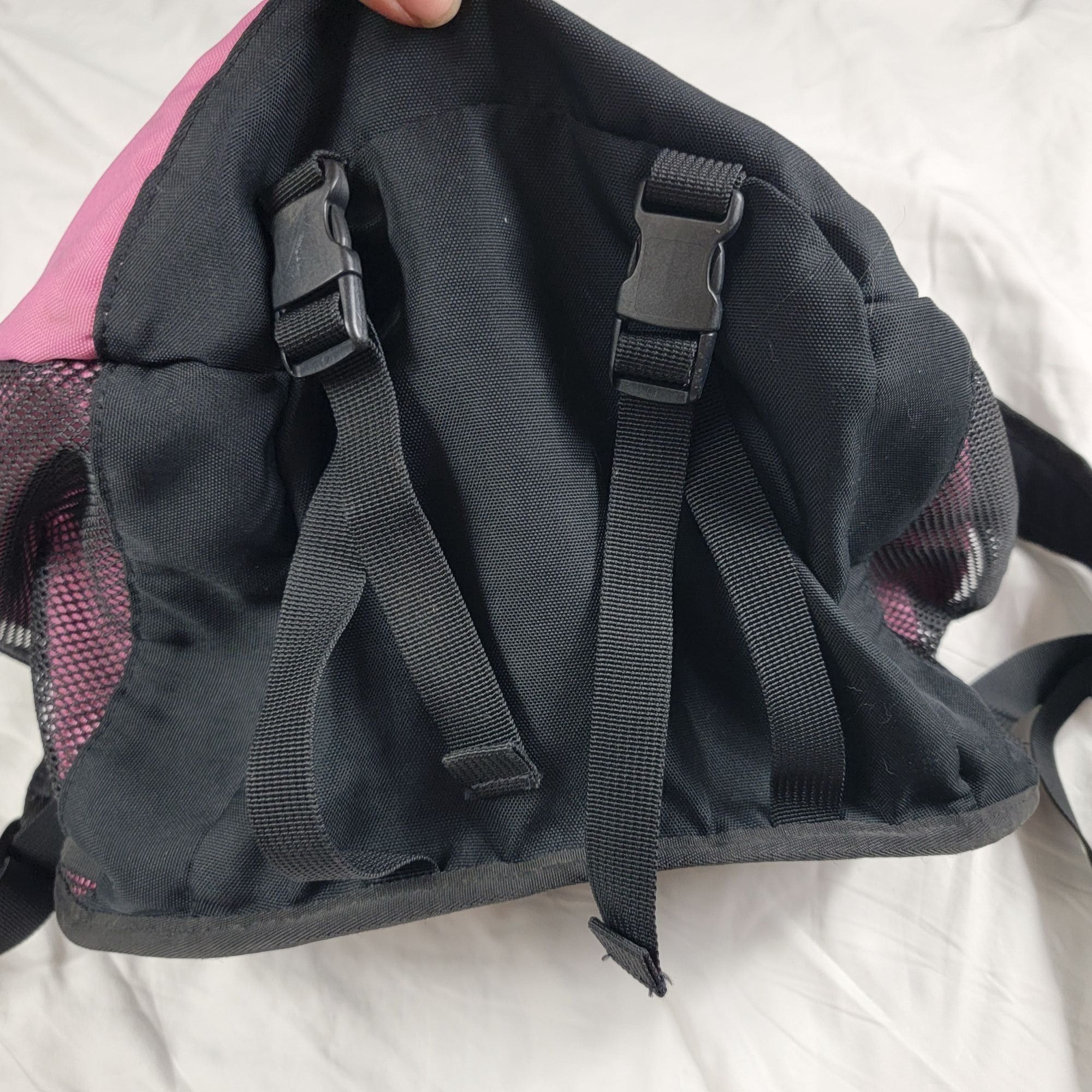 Nike Nike Pink Black Backpack School College Camping Hiking Trave Size ONE SIZE - 4 Thumbnail