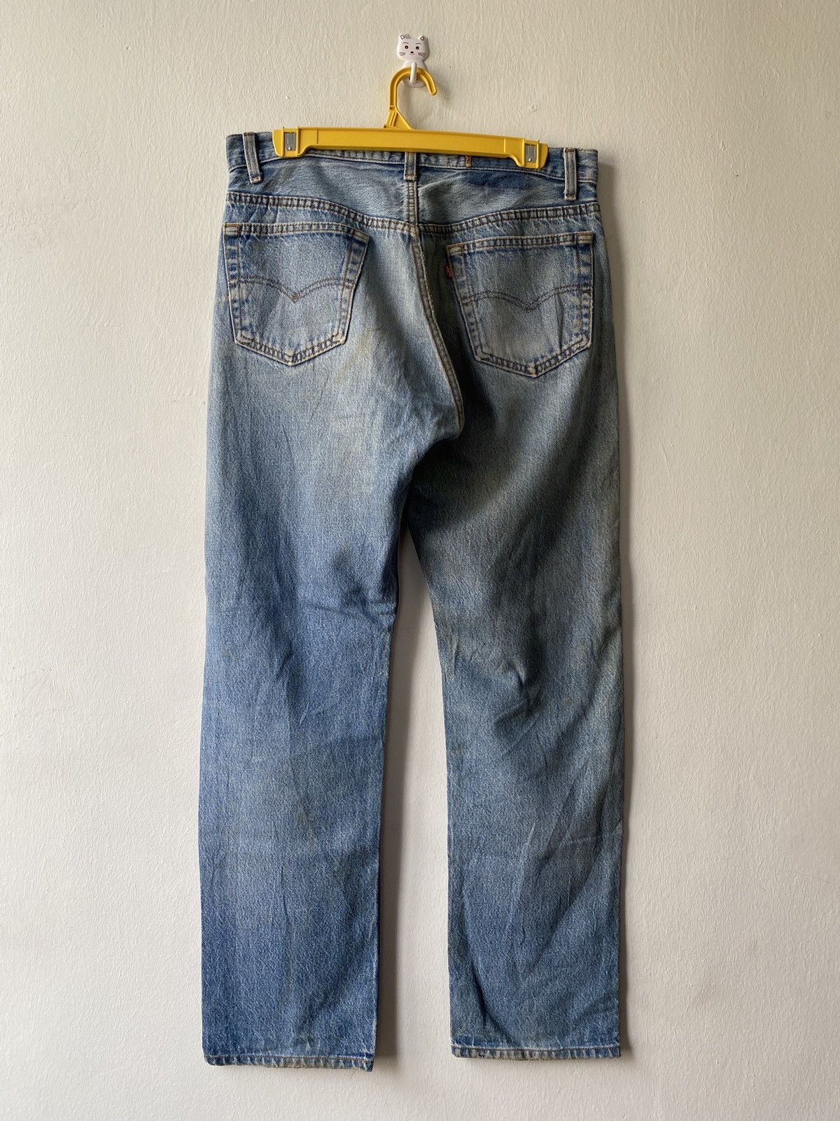 Levi's Vintage 90s Levi’s 501 Rusty Denim Size US 31 - 2 Thumbnail