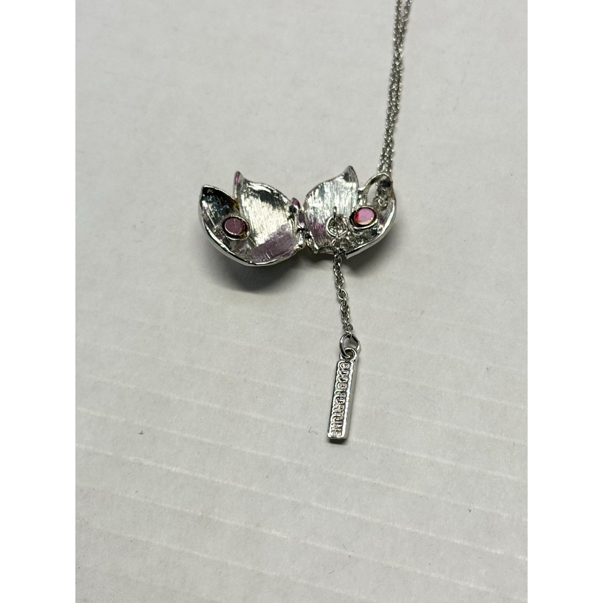 Other New Silver Fortune Cookie Necklace Size ONE SIZE - 7 Thumbnail