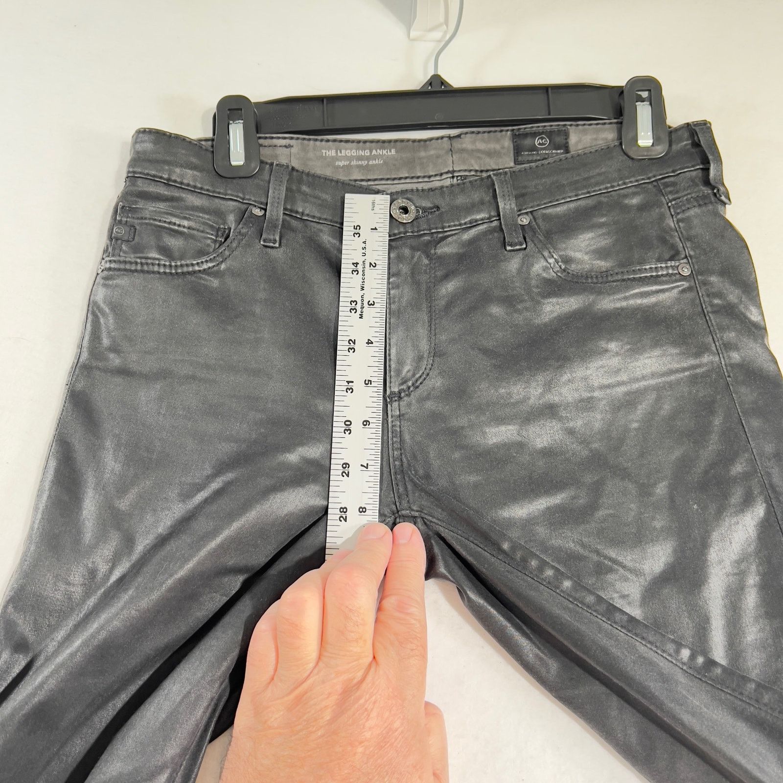 AG Adriano Goldschmied Adriano Goldschmied Legging Super Skinny Ankle 28R LSS1389 Size 29" - 12 Thumbnail