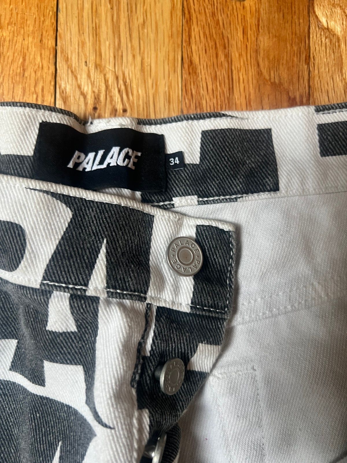Palace Palace Repeater Denim Jeans Size US 34 / EU 50 - 3 Thumbnail