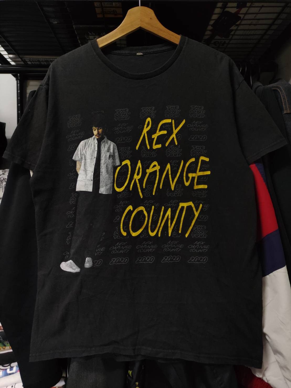 Band Tees Rex Orange County The Pony Tour 2020 T-Shirt Size US L / EU 52-54 / 3 - 3 Thumbnail