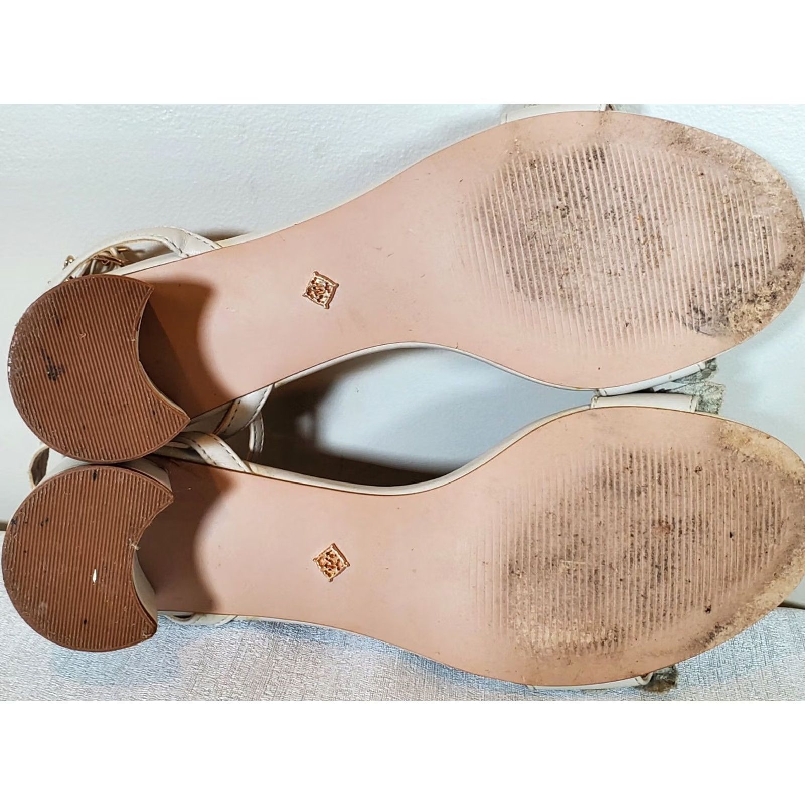 Nanette Lepore Nanette Lepore Donna Dress Sandals Leather Heeled Ivory Women's Size US 6.5 M Size M / US 6-8 / IT 42-44 - 7 Thumbnail