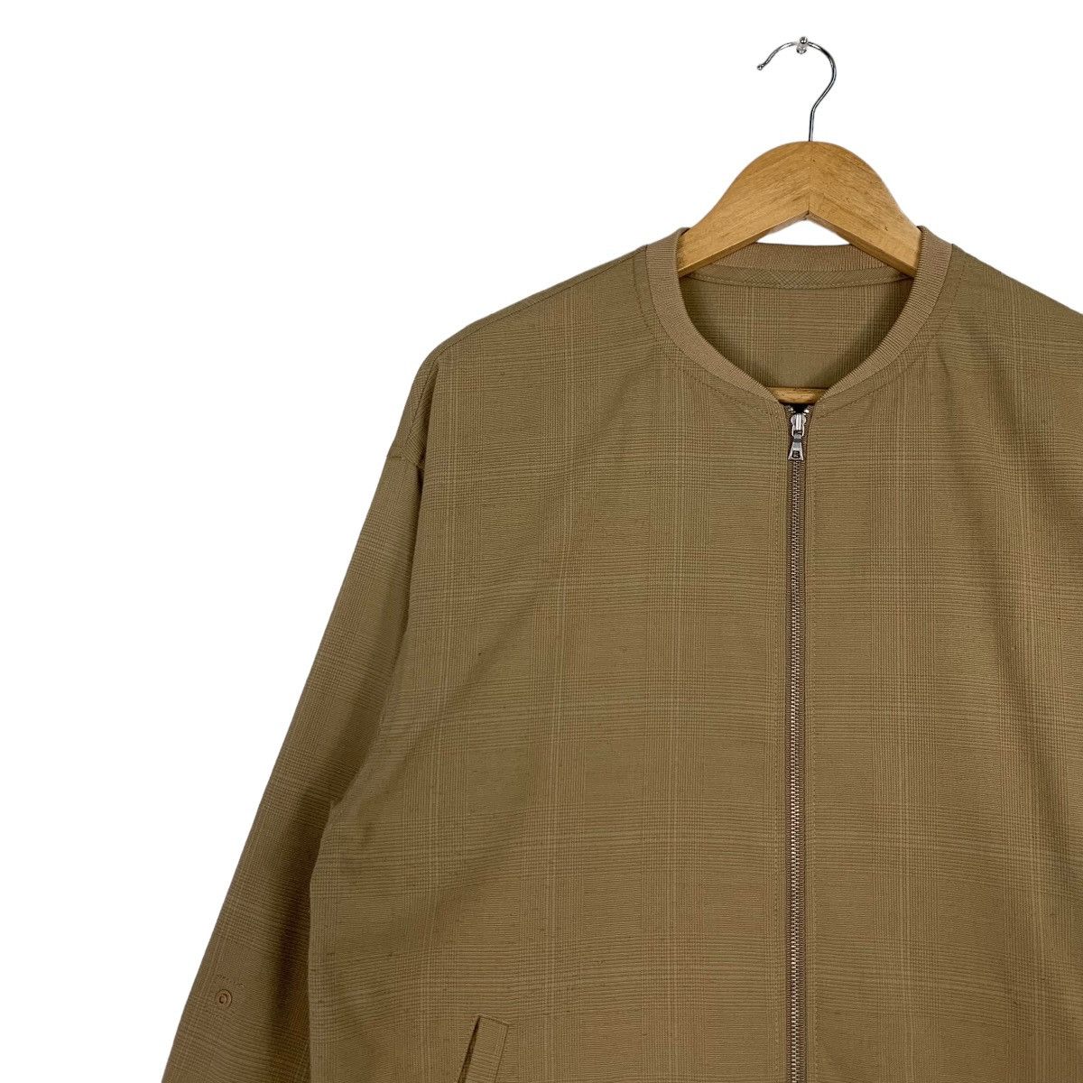 Japanese Brand 6 RAGEBLUE Checked Brown Bomber Jacket #1159-C53 Size US S / EU 44-46 / 1 - 6 Thumbnail