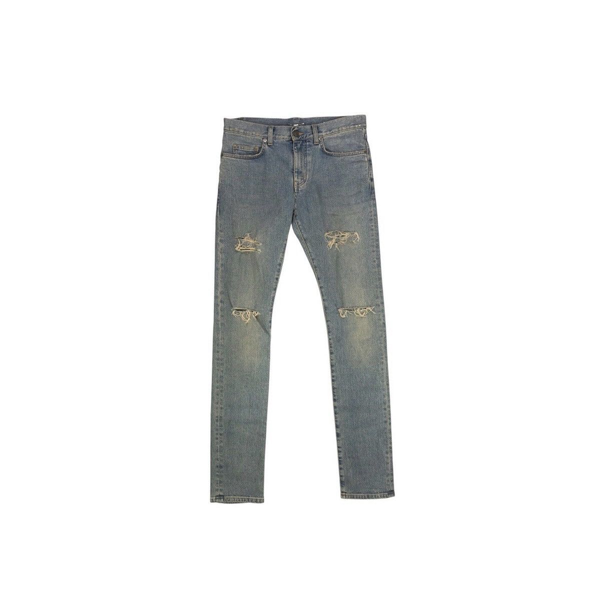 Saint Laurent Paris SAINT LAURENT PARIS SS15 CRASH D02 DENIM Size US 30 / EU 46 - 1 Thumbnail