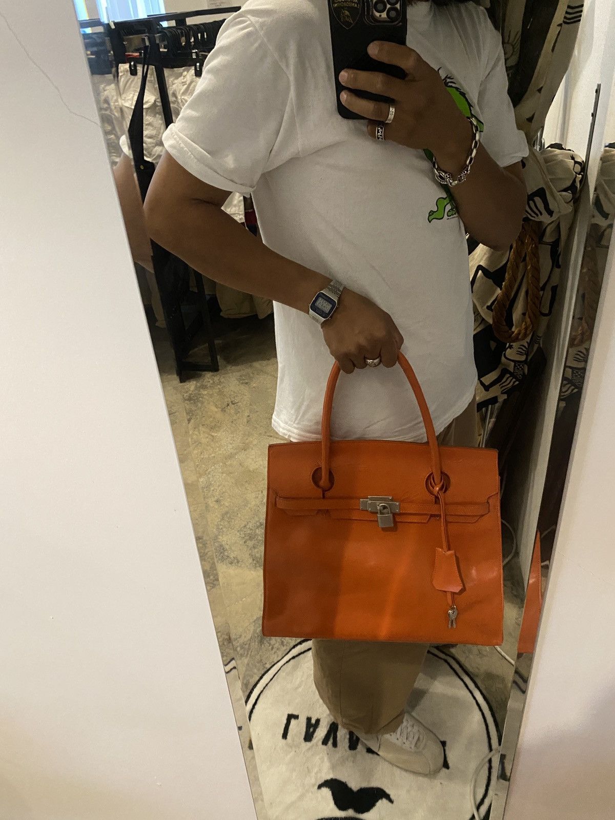 Christian Lacroix Vintage Christian Lacroix Birkin Bag Not Hermes Size ONE SIZE - 11 Thumbnail