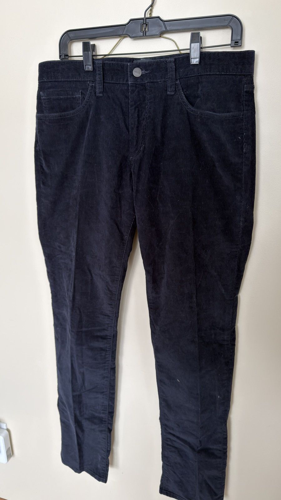 Vince Navy Straight Leg Corduroy Pants 👖 Size US 32 / EU 48 - 5 Thumbnail