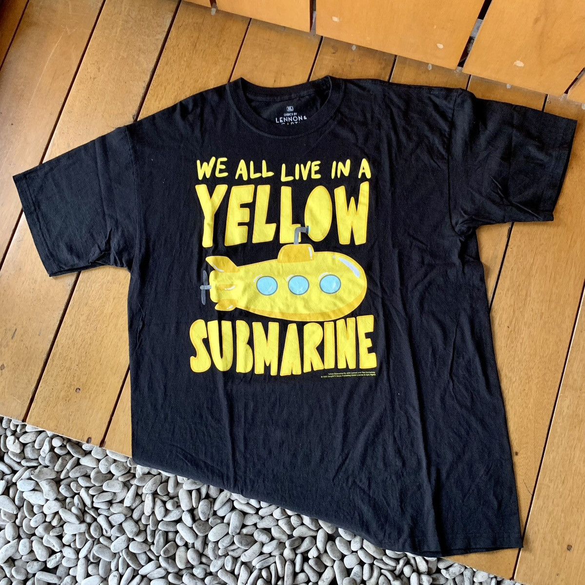 Yellow Submarine The Beatles Tee License Sony/ATV Music 1968