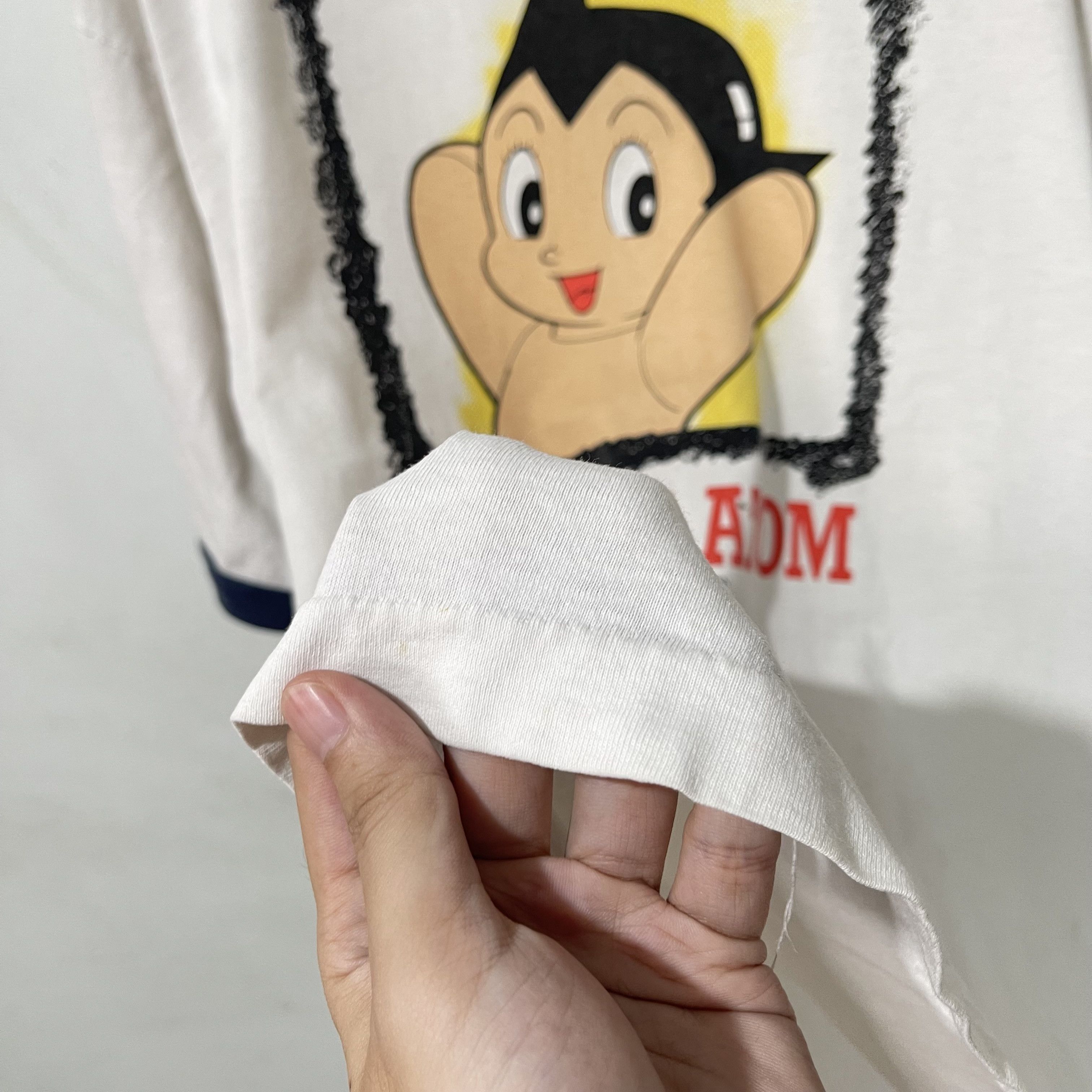 Anime Vintage 90s Mighty Atom Ringer Tee Size US L / EU 52-54 / 3 - 10 Thumbnail