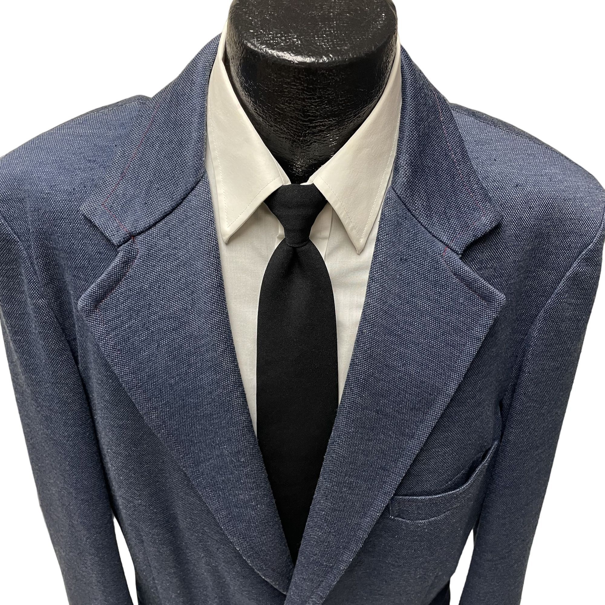 Other Vtg BESPOKE MOD Sport Coat Knit Cotton Jacket 44 L Size 44L - 2 Thumbnail