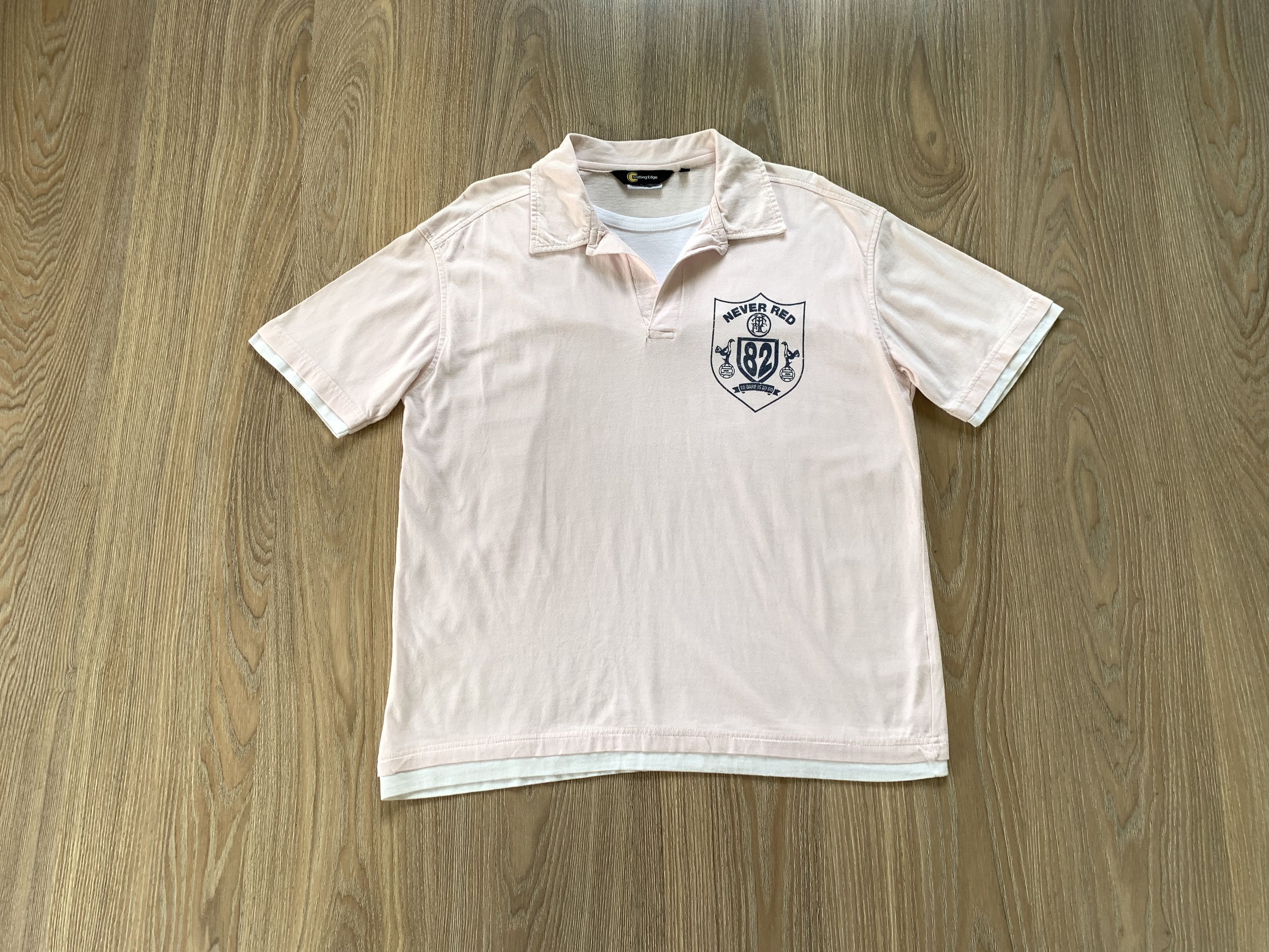 Sports Specialties Vintage Rare Tottenham Hotspur FC Cotton Polo Size US L / EU 52-54 / 3 - 1 Thumbnail