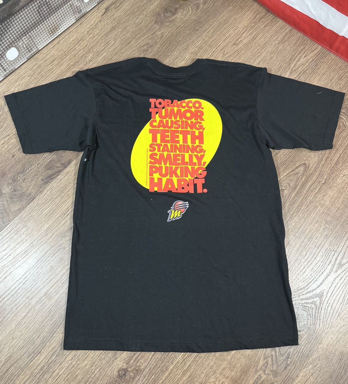 Vintage 1998s Vintage Phoenix Mercury Anti Tobacco Campaign Tee Size US L / EU 52-54 / 3 - 1 Thumbnail