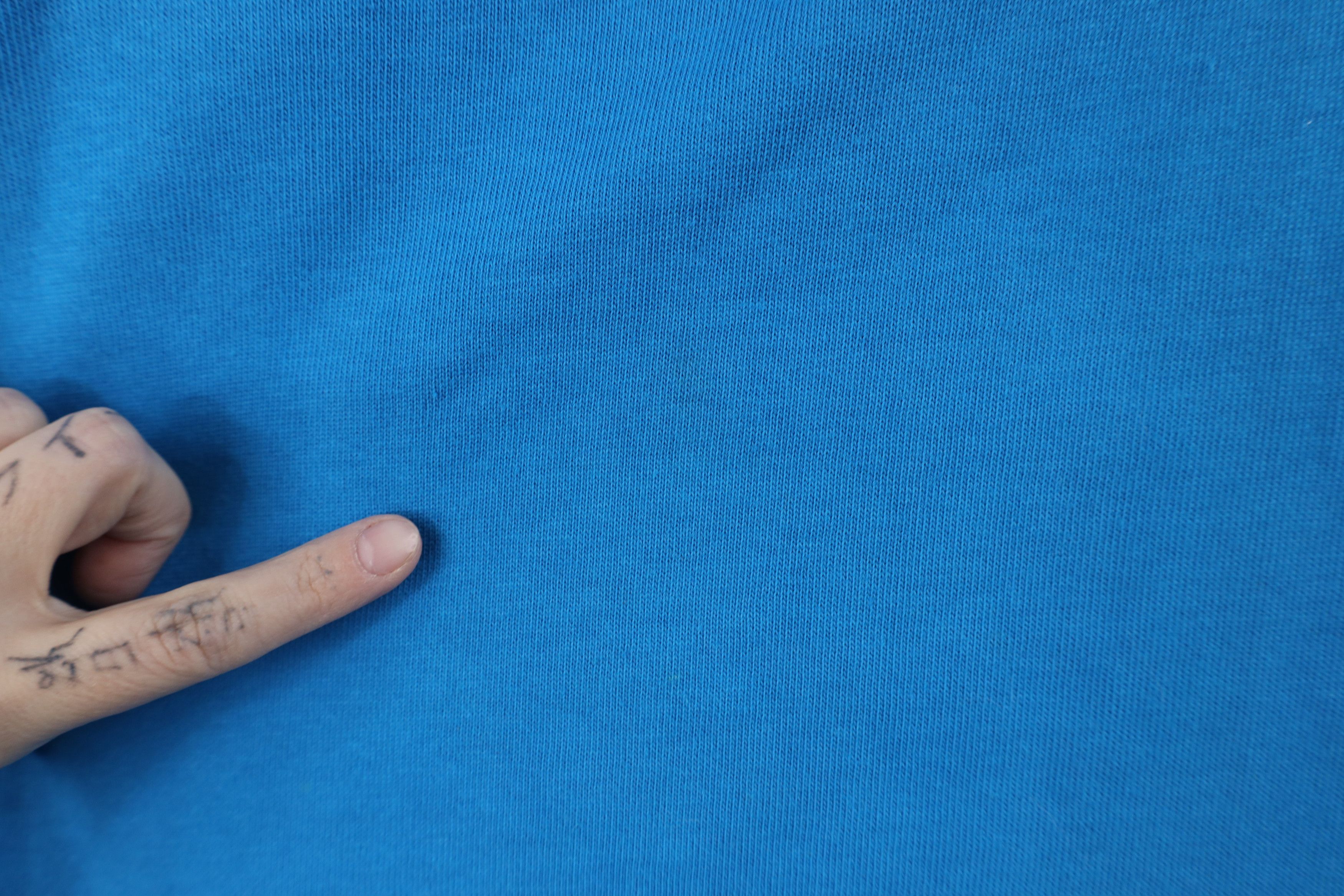 J.Crew × Vintage Vintage 90s J Crew Ribbed Knit Long Sleeve T-Shirt Blue Size US XL / EU 56 / 4 - 8 Thumbnail