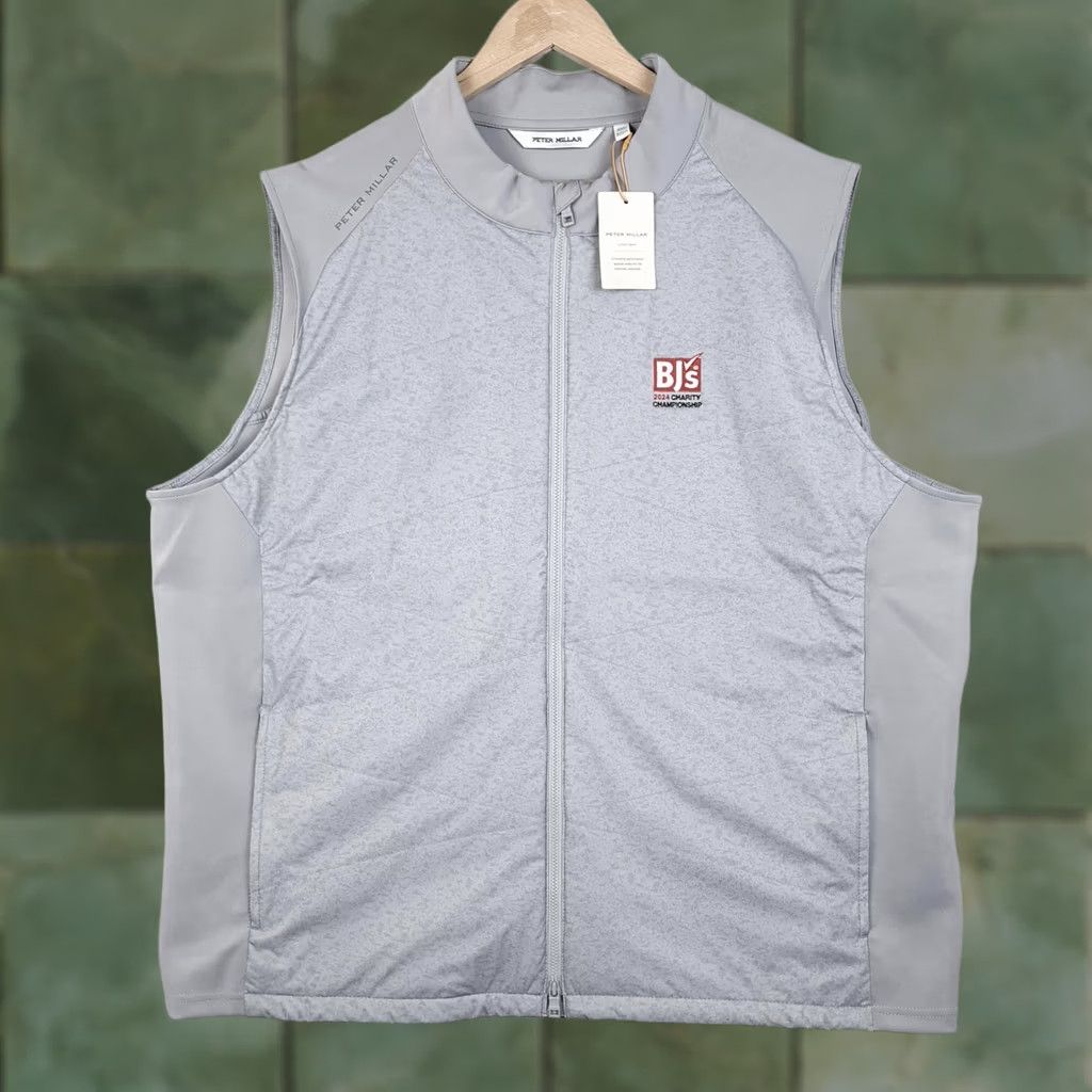 Peter Millar VINTAGE Peter Millar Fuse Vest Mens 2XL Gray Quilted BJ's Performance Golf Size US XXL / EU 58 / 5 - 1 Thumbnail