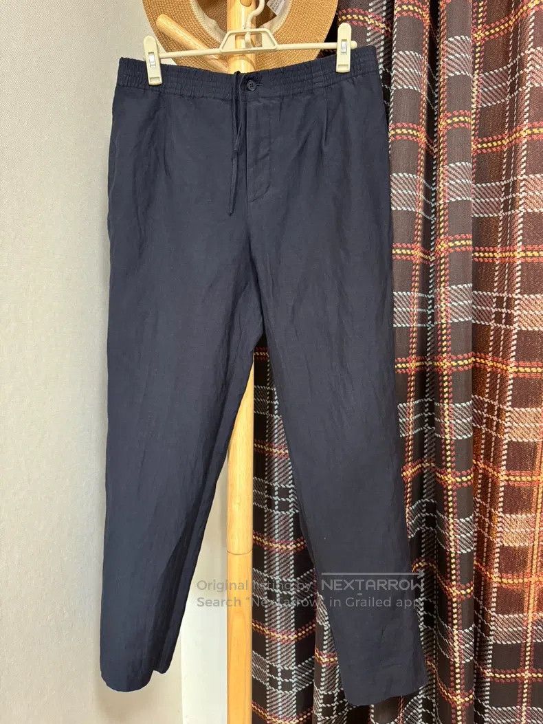Hermes Hermes Linen-cotton blend casual pants with 54% linen and Size US 42 / EU 58 - 1 Thumbnail