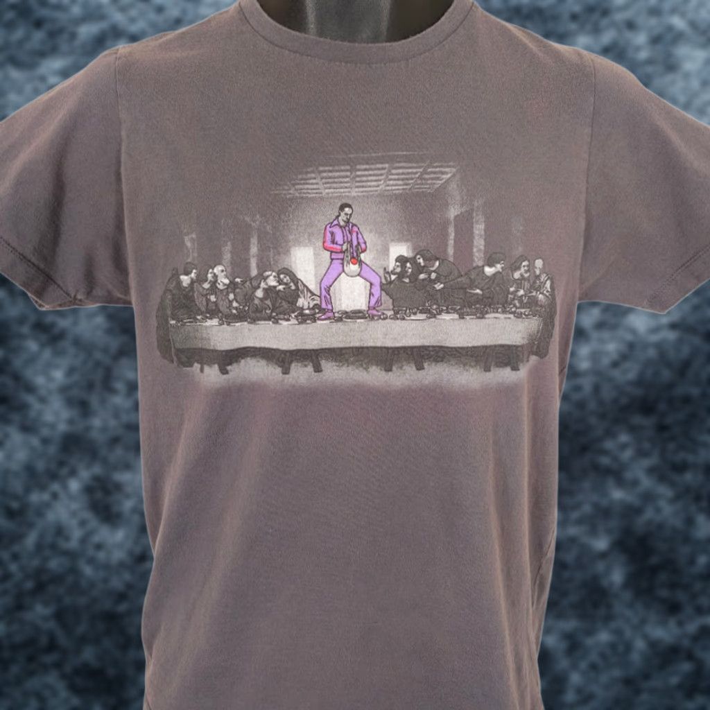 Threadless Threadless The Big Lebowski T Shirt Mens Small Gray Last Supper Jesus You Said It Man Shirt Mens Small Gray Movie Comedy Shirt Size US S / EU 44-46 / 1 - 1 Thumbnail