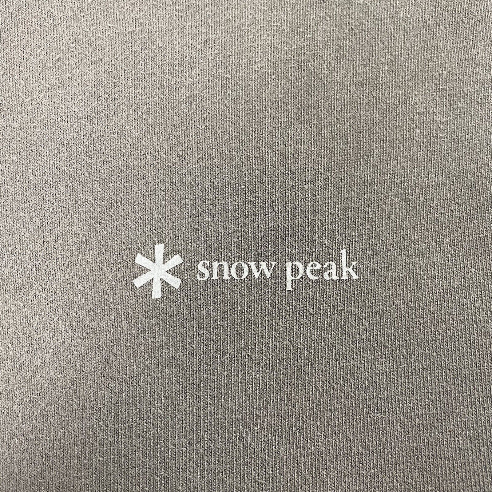 Snow Peak Snow Peak Spell Out Sweatshirt Sweater Jumper Size Small S Size US S / EU 44-46 / 1 - 4 Thumbnail