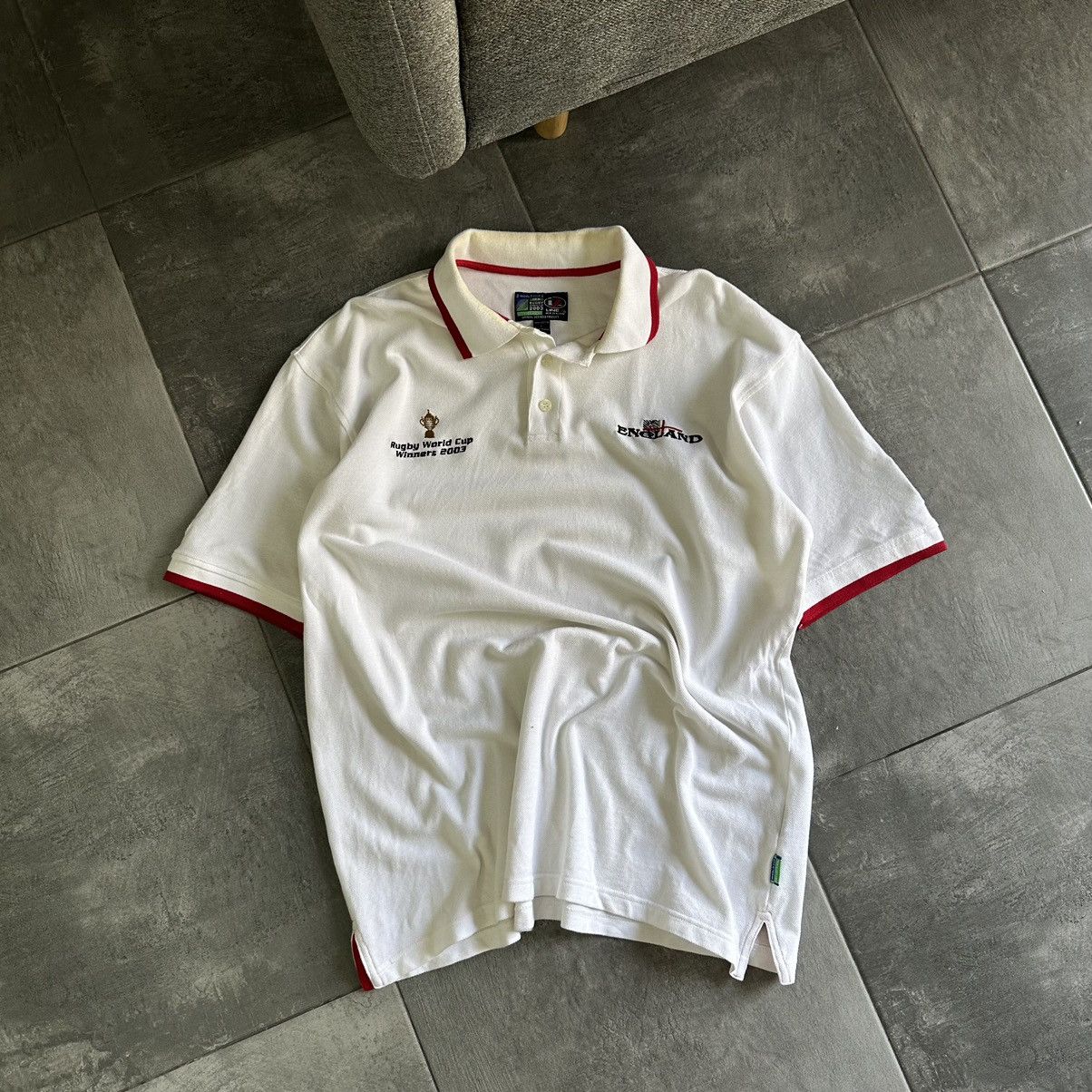 Vintage Vintage England Rugby League Polo Rugby World Cup 2003 Y2K Size US XL / EU 56 / 4 - 4 Thumbnail